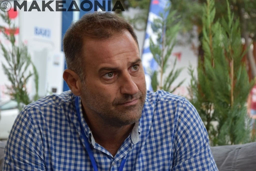 Ο Σ. Δημητριάδης-Φωτογραφία: Άλκης Ισχνόπουλος