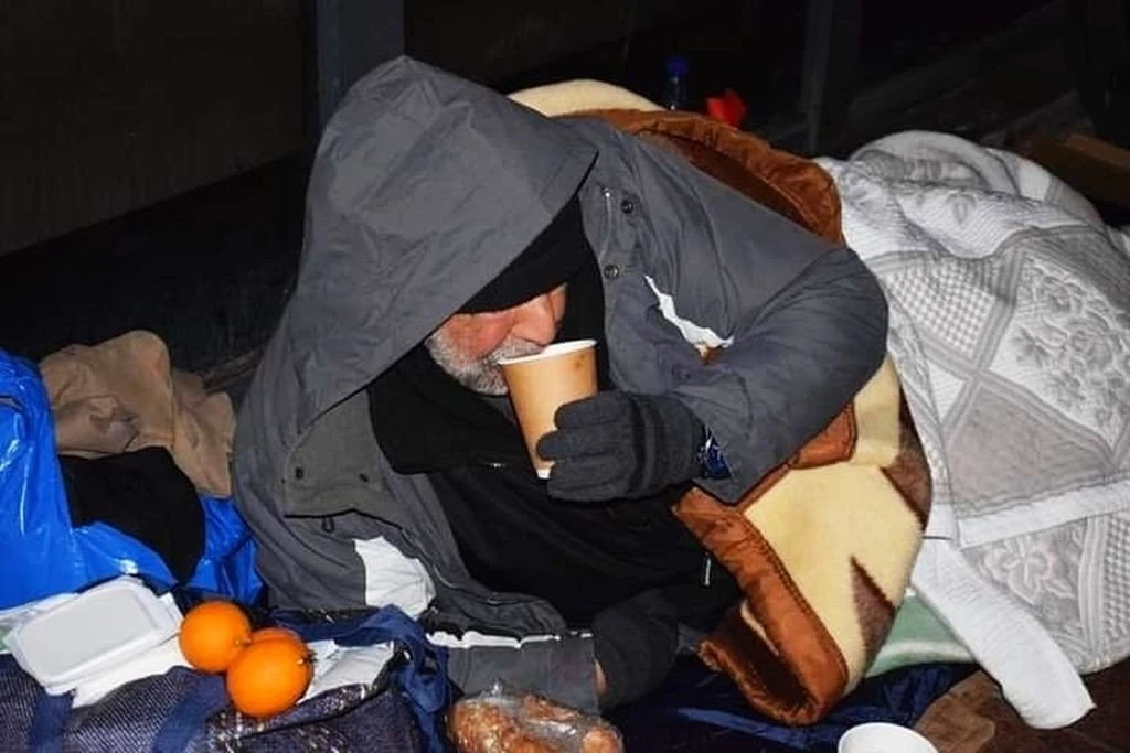 Δράση της Εθελοντικής Διακονίας Αστέγων