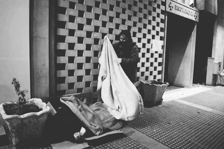 Δράση από την Εθελοντική Διακονία Αστέγων