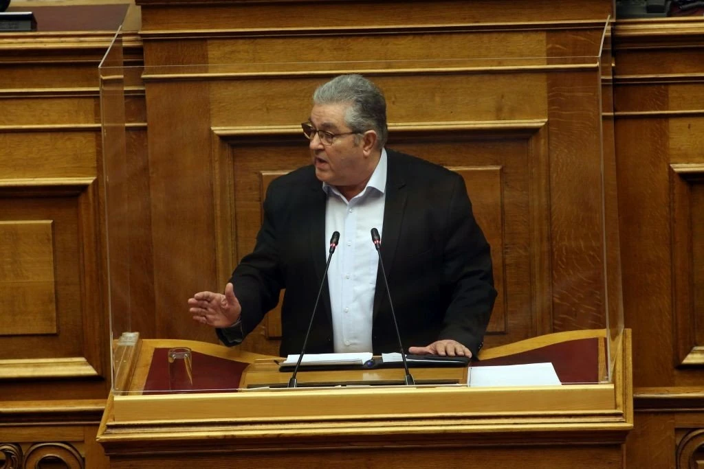 Ο Δ. Κουτσούμπας - Φωτογραφία του Intimenews.gr