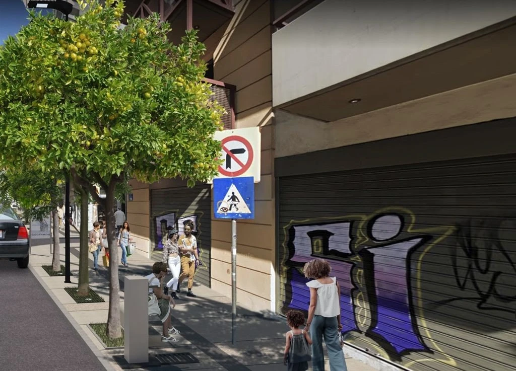 Τρισδιάστατη αποτύπωση της Εγνατίας μετά την ανάπλαση