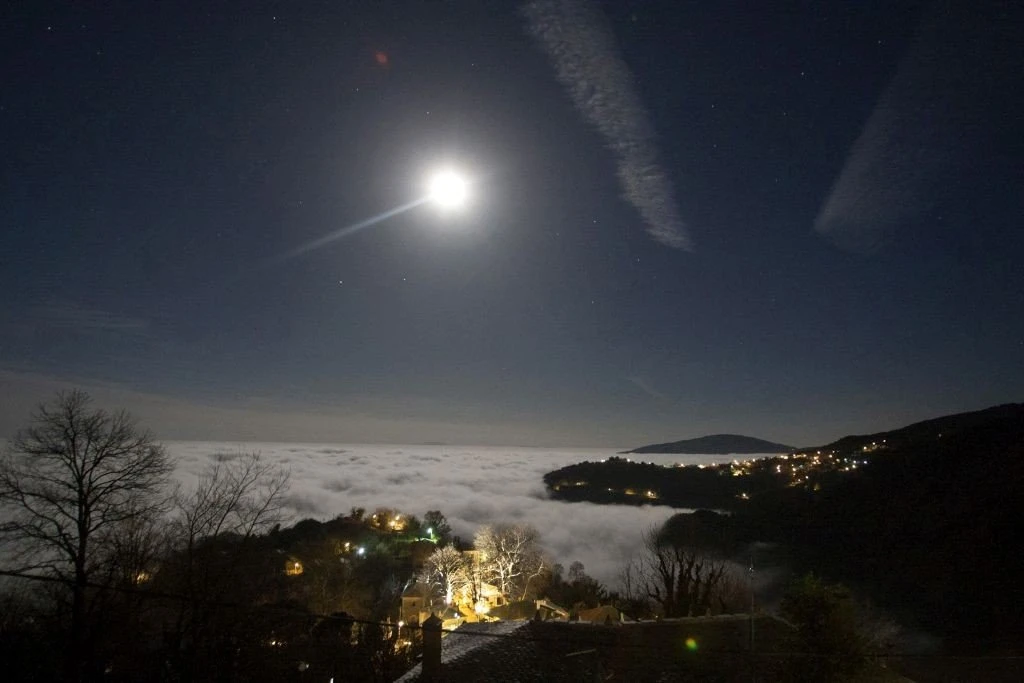 Φωτογραφία αρχείου από χαμηλή νέφωση στην Τσαγκαράδα