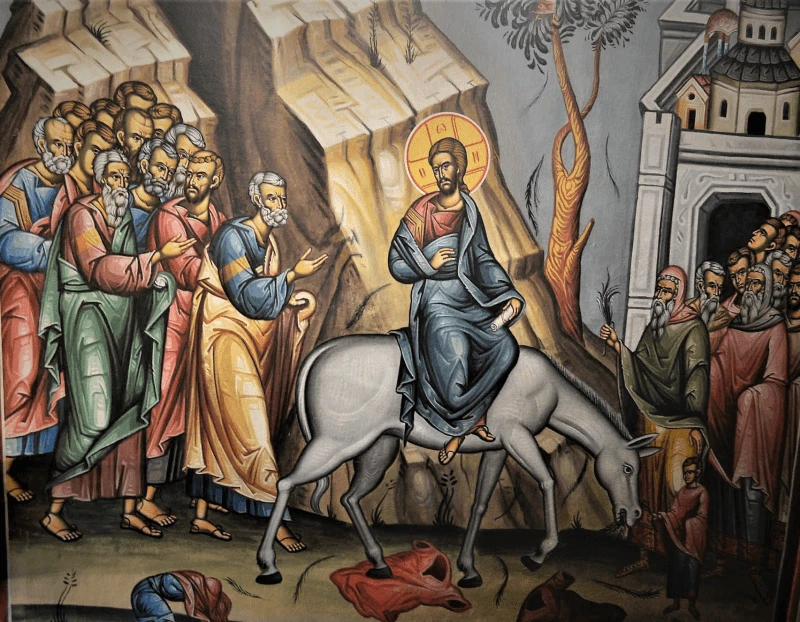 H είσοδος του Ιησού στα Ιεροσόλυμα&nbsp;