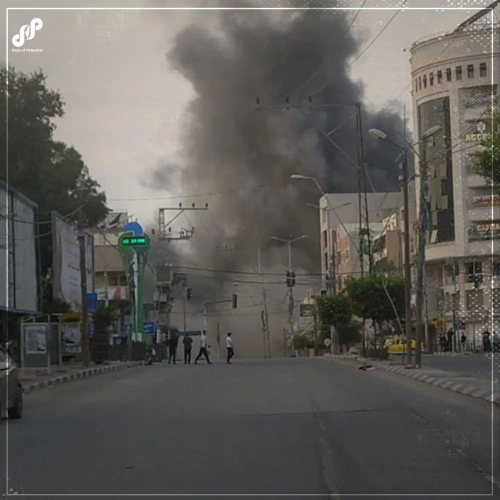 Επίθεση στην Εθνική Ισλαμική Τράπεζα στη Γάζα. Πηγή: https://twitter.com/DayPal_official/status/1711039403542413552/photo/1