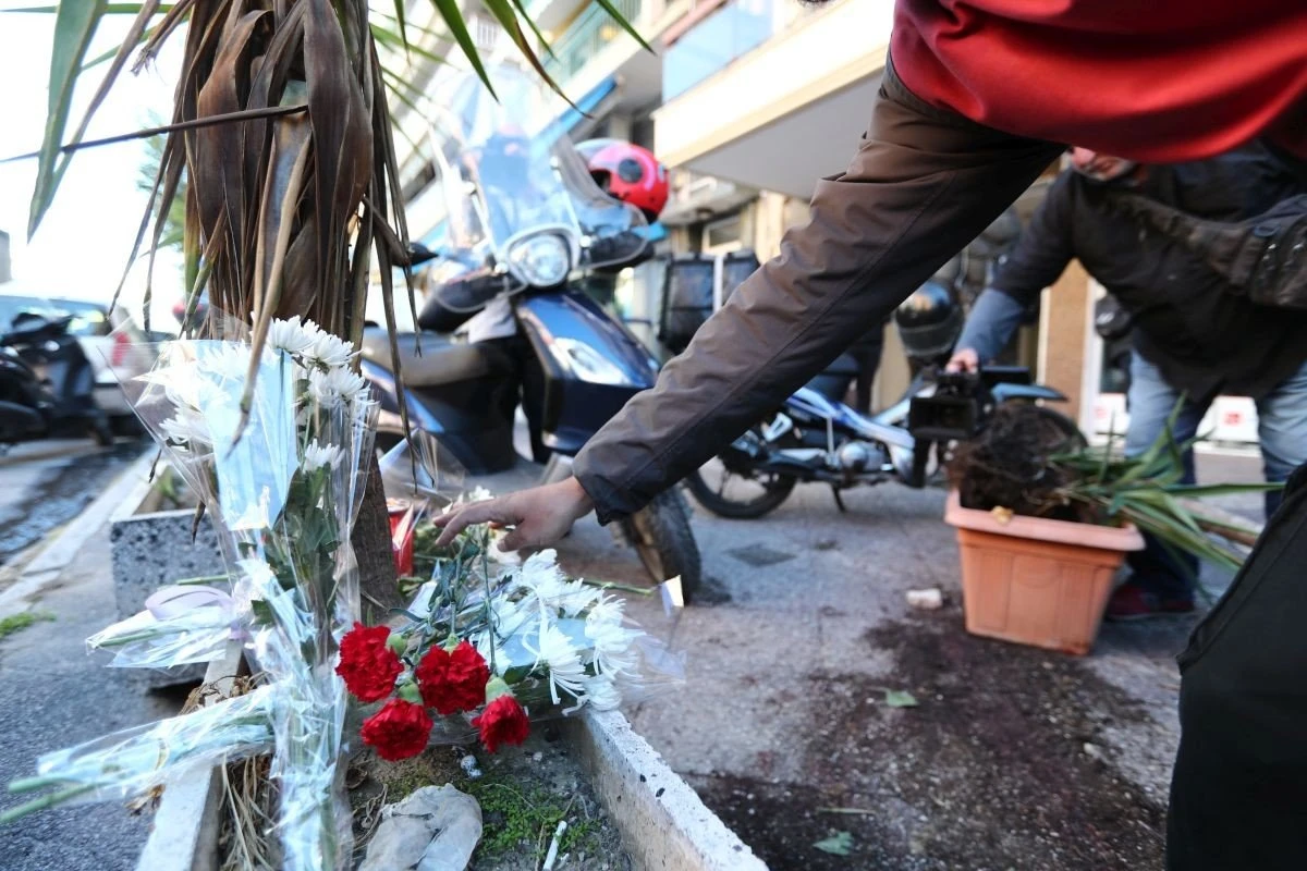 Φωτογραφία από το σημείο που σκοτώθηκε ο 39χρονος εργαζόμενος στην Τούμπα - Eurokinissi