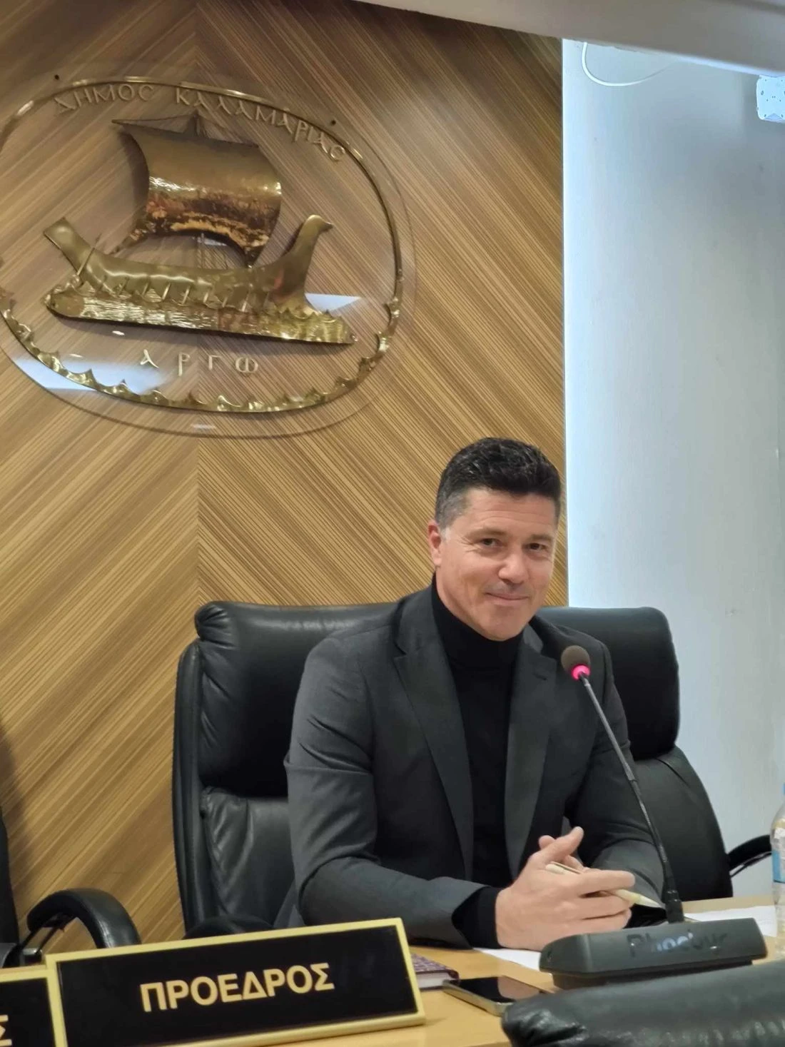 Ο Γιώργος Τελίδης