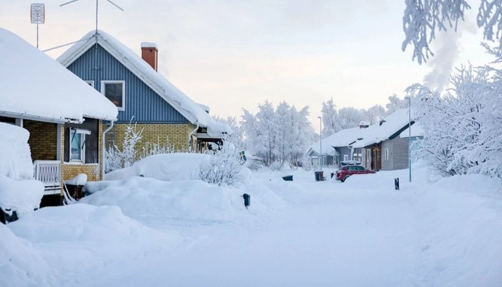 Η περιοχή Κιρούνα στη βόρεια Σουηδία - Πηγή: https://www.newagebd.net/article/221894/sweden-sees-record-cold-as-temperatures-plunge-below-40-celsius