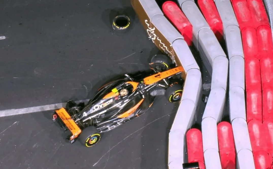 ﻿Το μονοθέσιο του Λάντο Νόρις στις μπαριέρες Tecpro