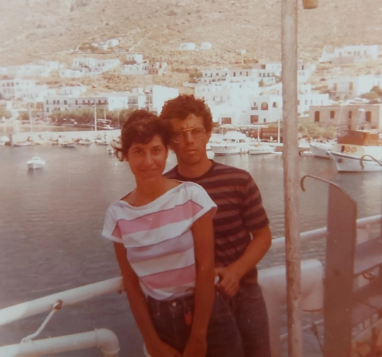 Με τη γυναίκα του σε καλοκαιρινές διακοπές