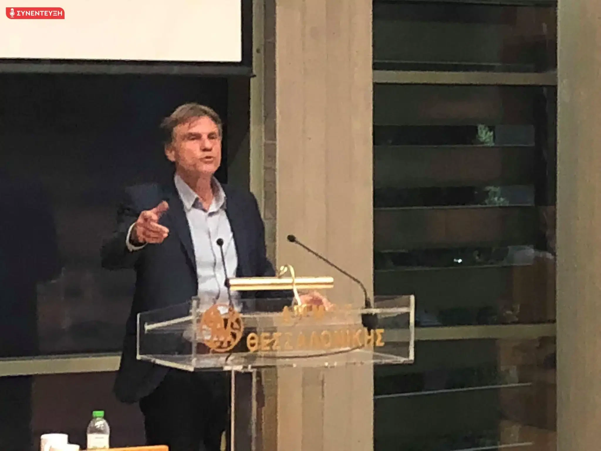 O αντιδήμαρχος Οικονομικών Γιώργος Αρβανίτης.