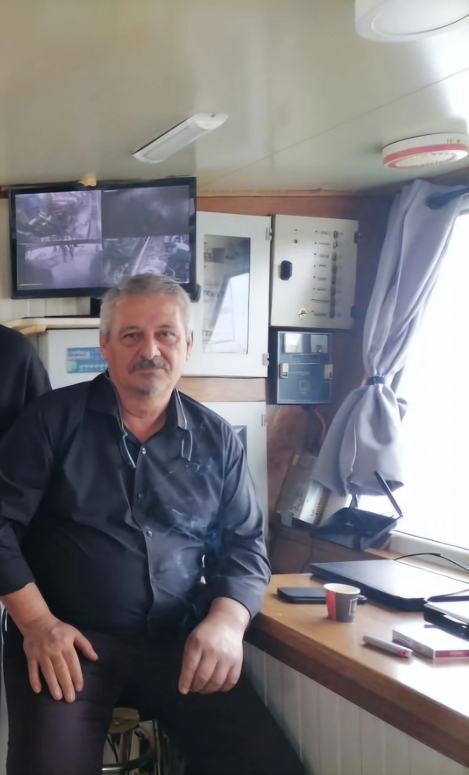 Ο πρόεδρος του Συνεταιρισμού Μηχανοτρατών Νέας Μηχανιώνας «Αγία Παρασκευή» Κώστας Νταουλτζής 