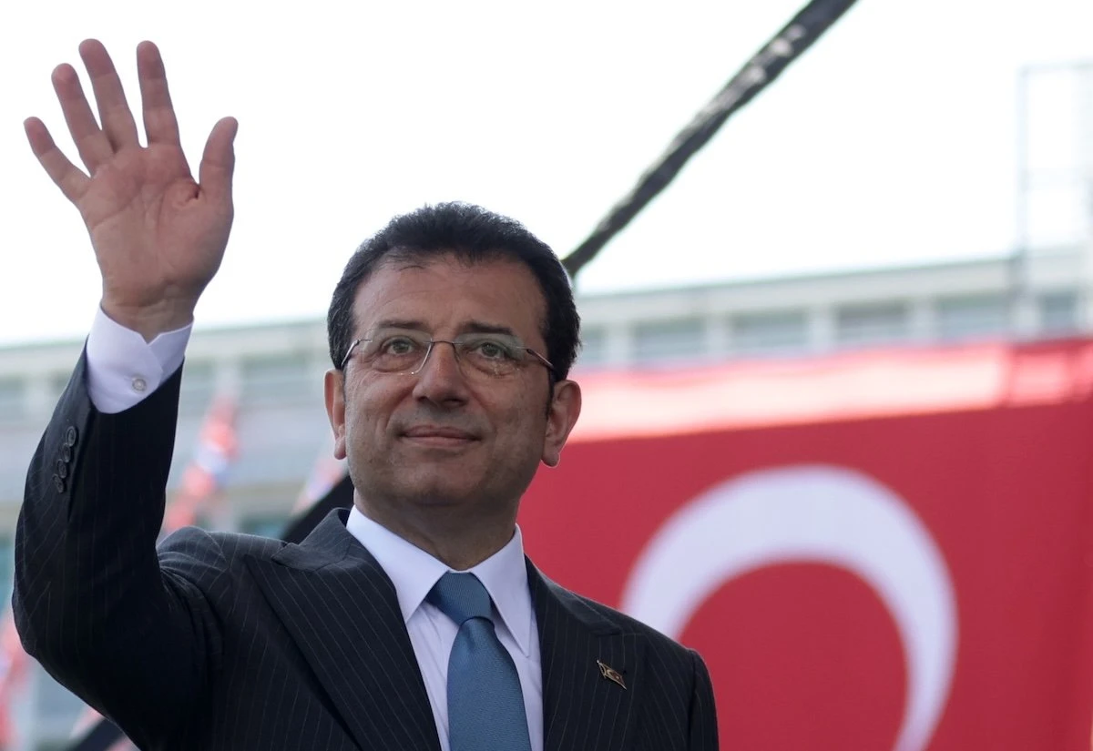 Ο Δήμαρχος Κωνσταντινούπολης Εκρέμ Ιμάμογλου ΑΠΕ-ΜΠΕ/EPA/Erdem Sahin