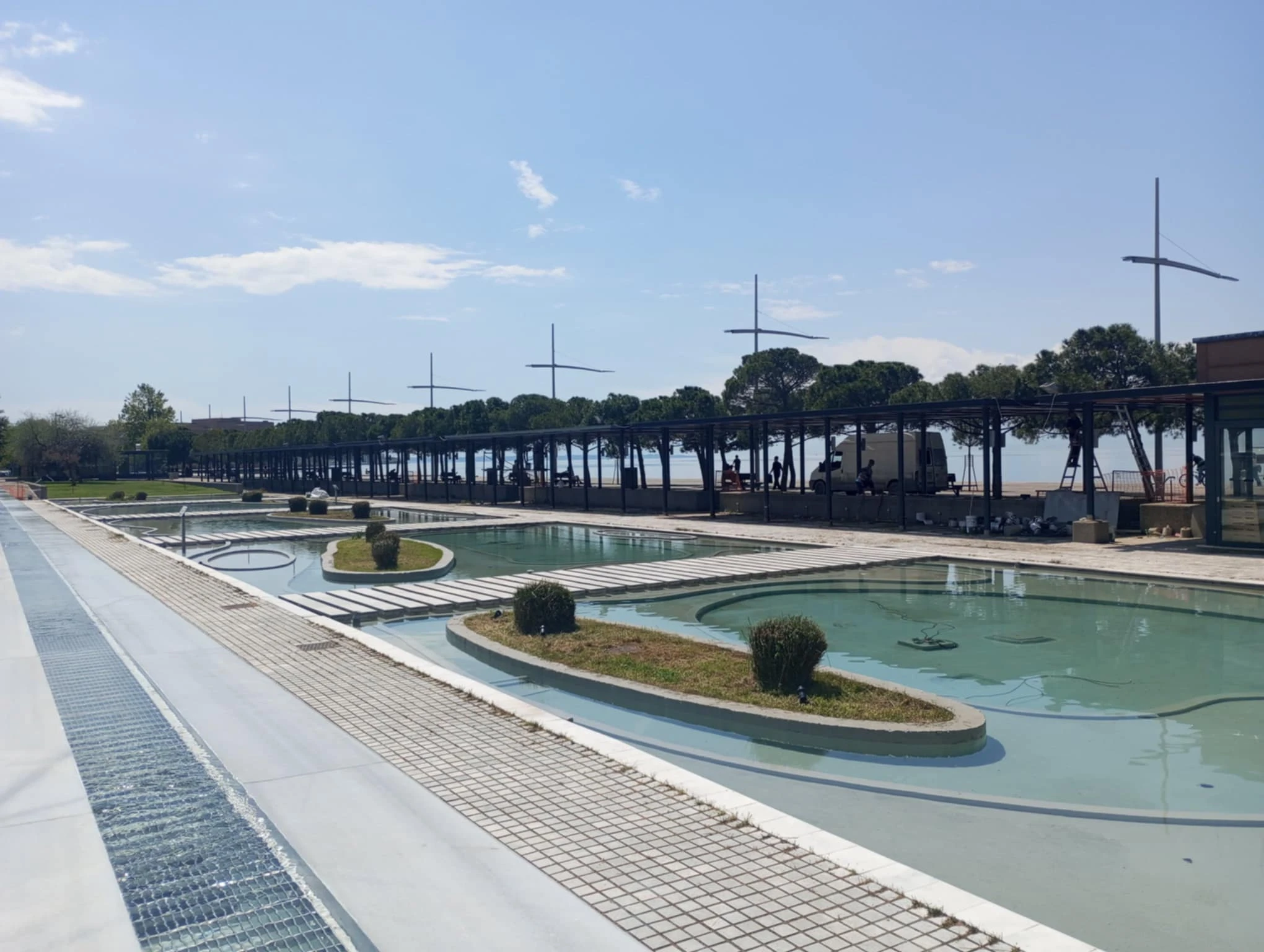 Εργασίες αποκατάστασης από τη διοίκηση Αγγελούδη στον Κήπο του Νερού Εργασίες αποκατάστασης από τη διοίκηση Αγγελούδη στον Κήπο του Νερού