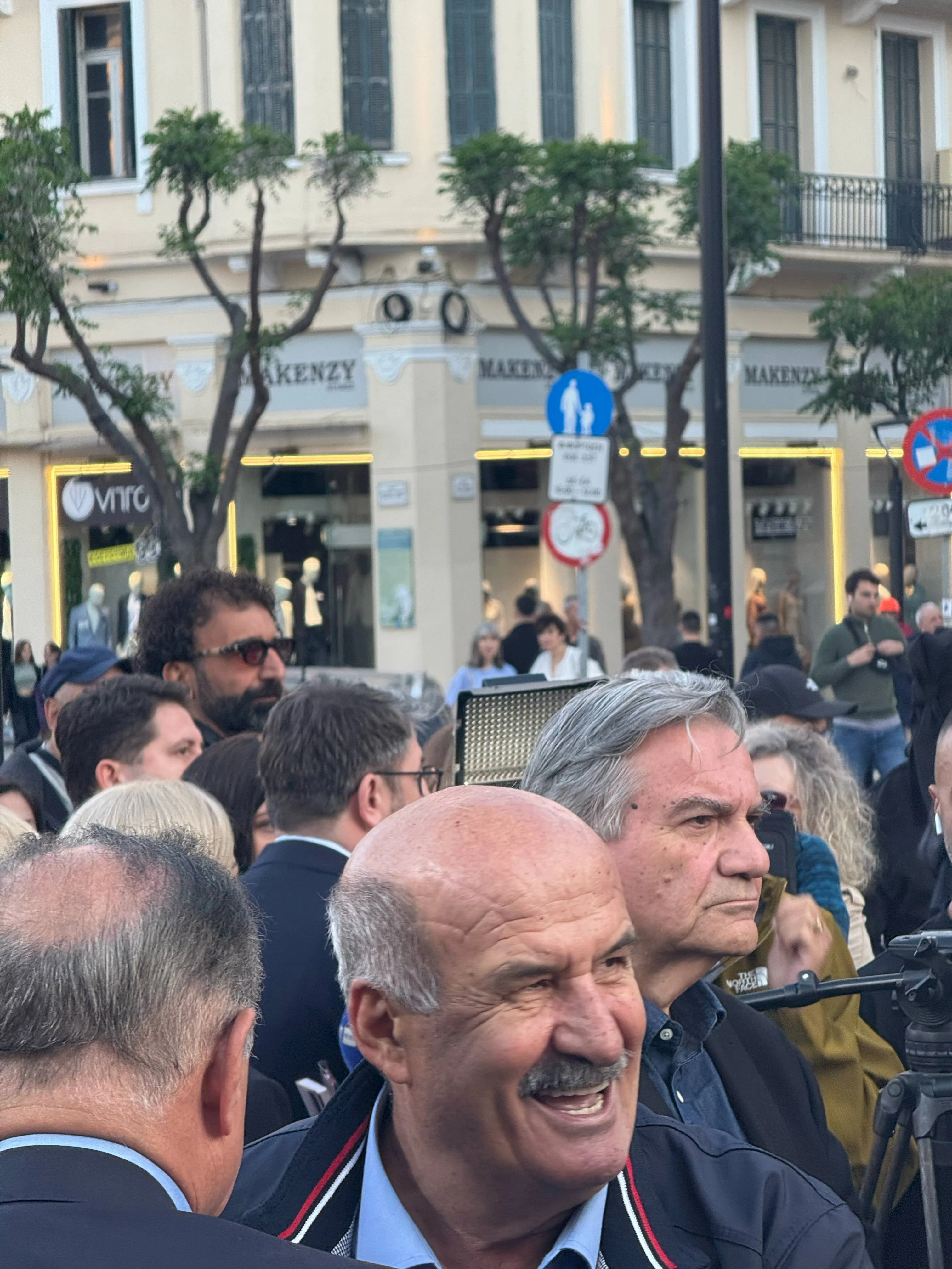 Παρών και ο Χάρης Καστανίδης στην Αγίας Σοφίας.&nbsp;