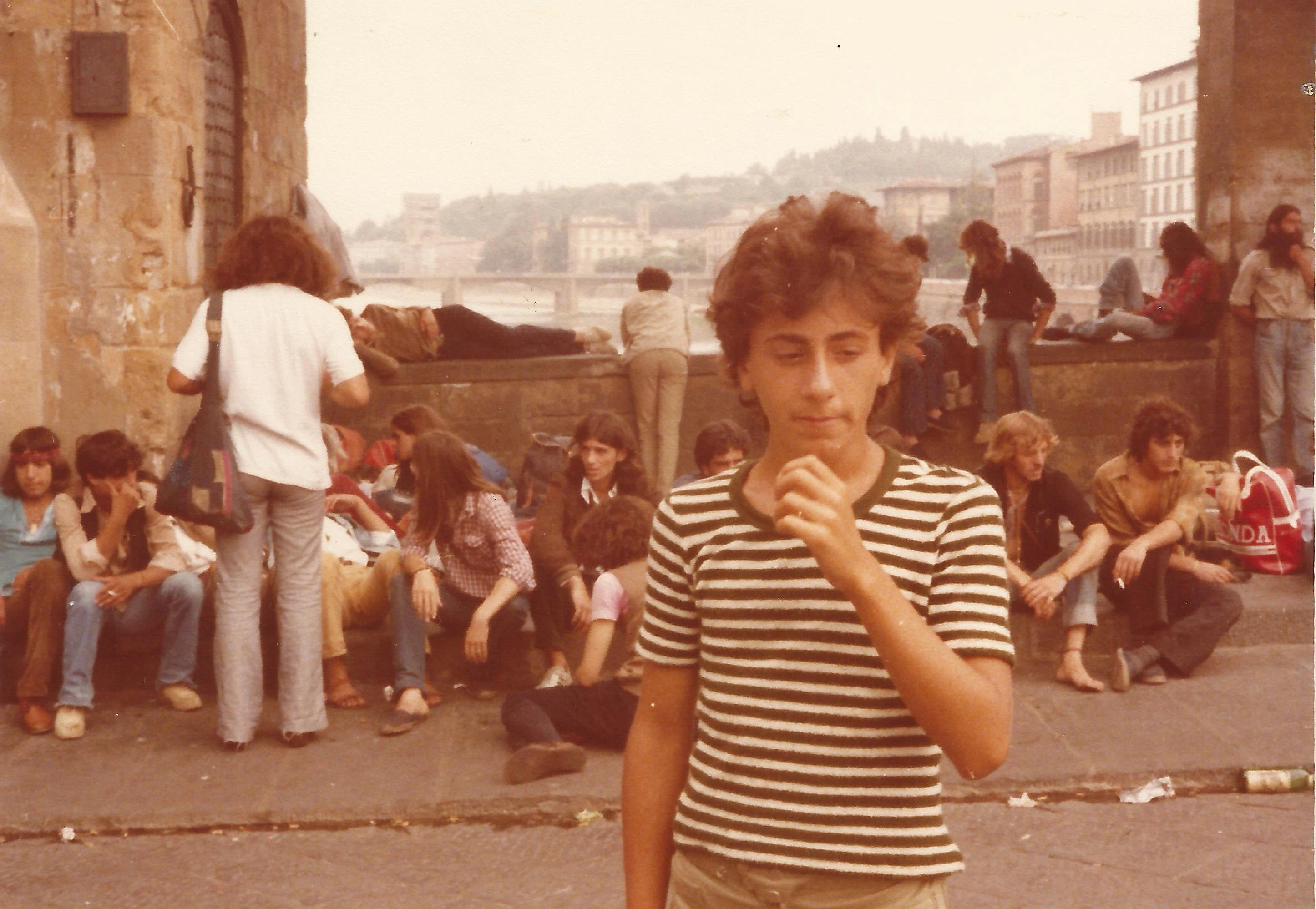 14 χρονών, σε ταξίδι με τους γονείς του στο θρυλικό Palazzo Vecchio της Φλωρεντίας