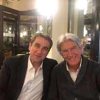 Με τον Ανδρέα Λοβέρδο