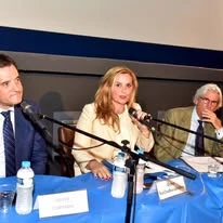 Με τον Αδωνη Γεωργιάδη σε εκδήλωση της Τοπικής της ΝΔ Φιλοθέης