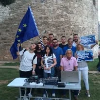 Σε εκδήλωση υπέρ του ΝΑΙ στο δημοψήφισμα του 2015