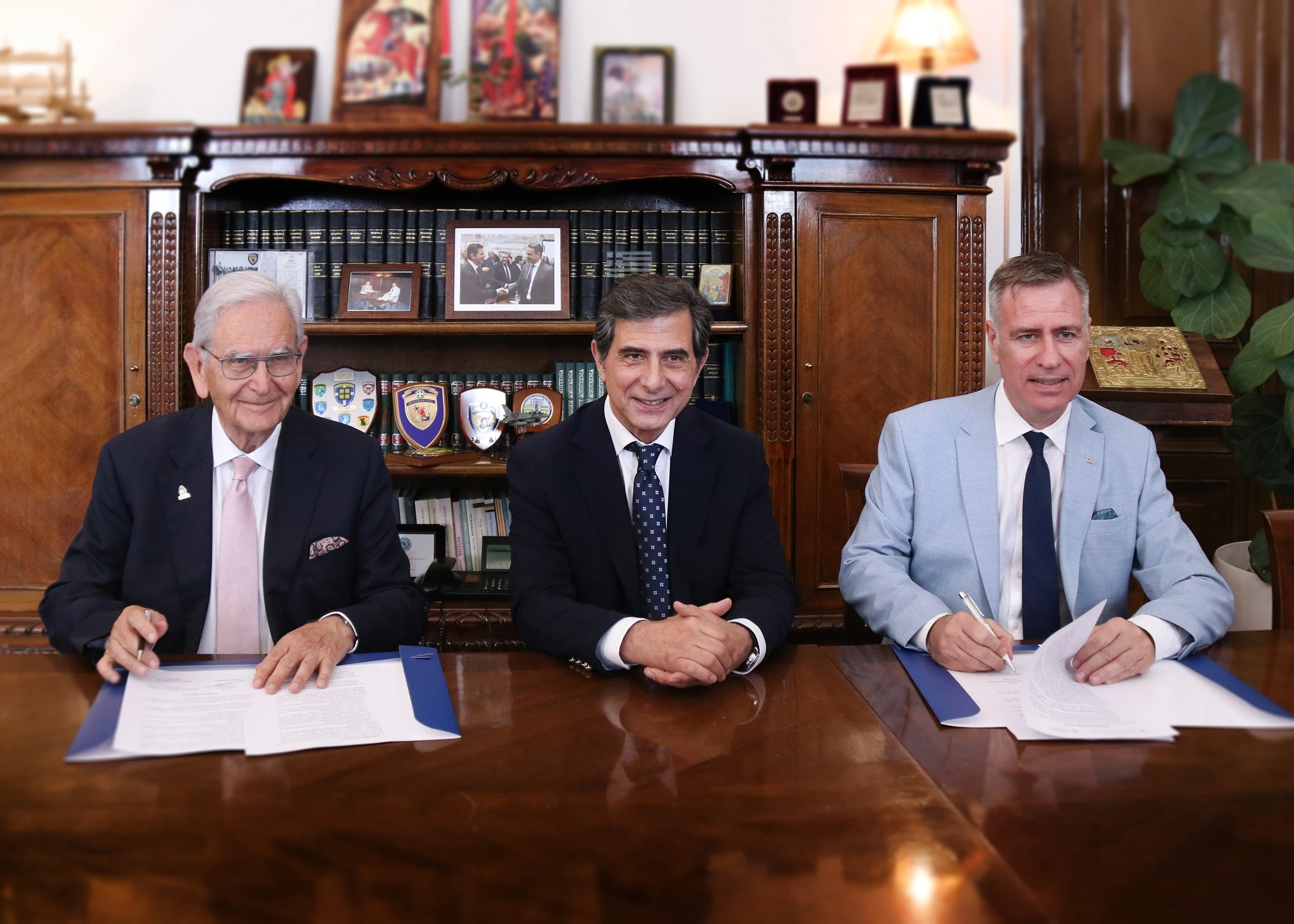 Kατά την πρόσφατη υπογραφή του μνημονίου συνεργασίας με το ΔΙΠΑΕ