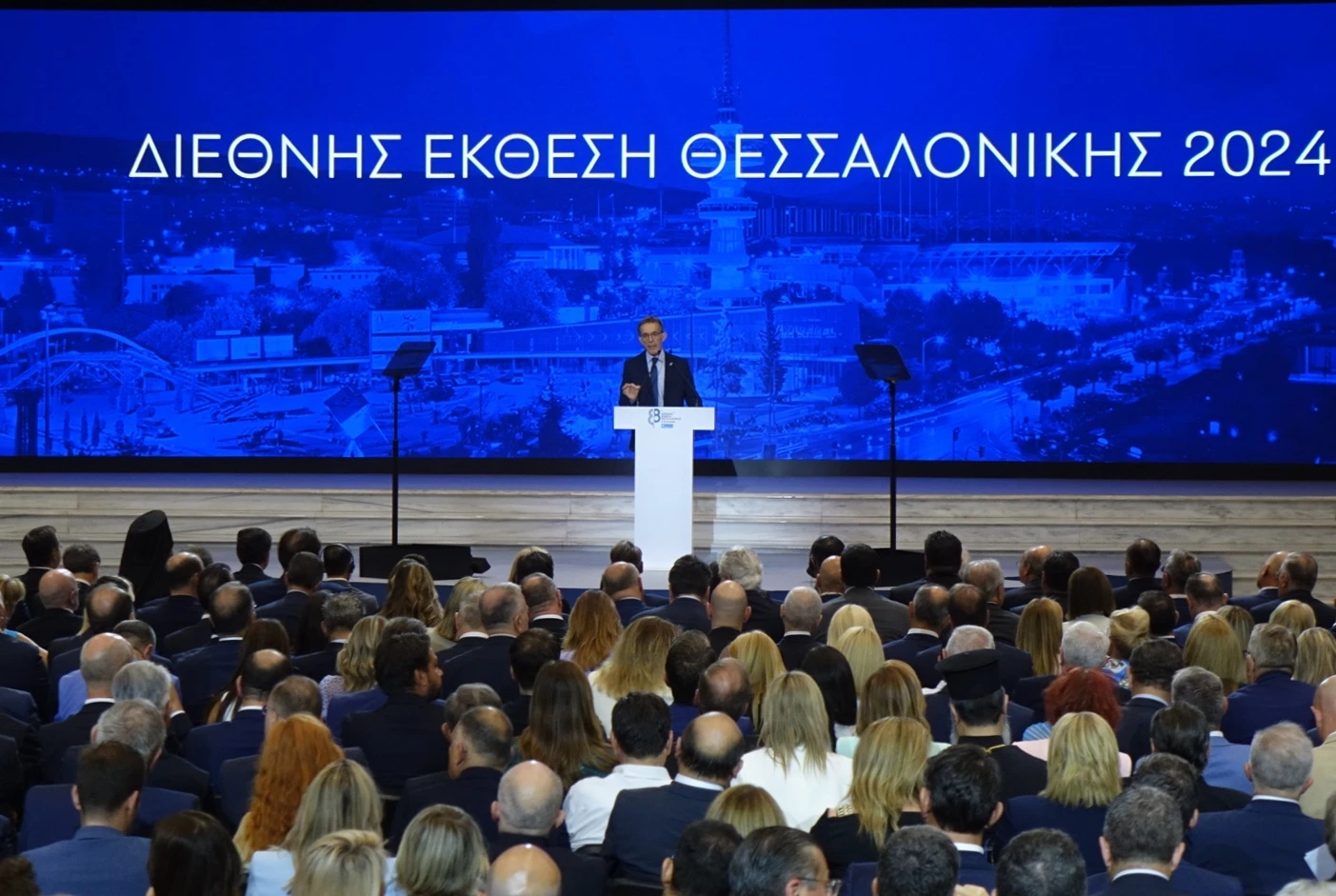 Στο βήμα της ΔΕΘ