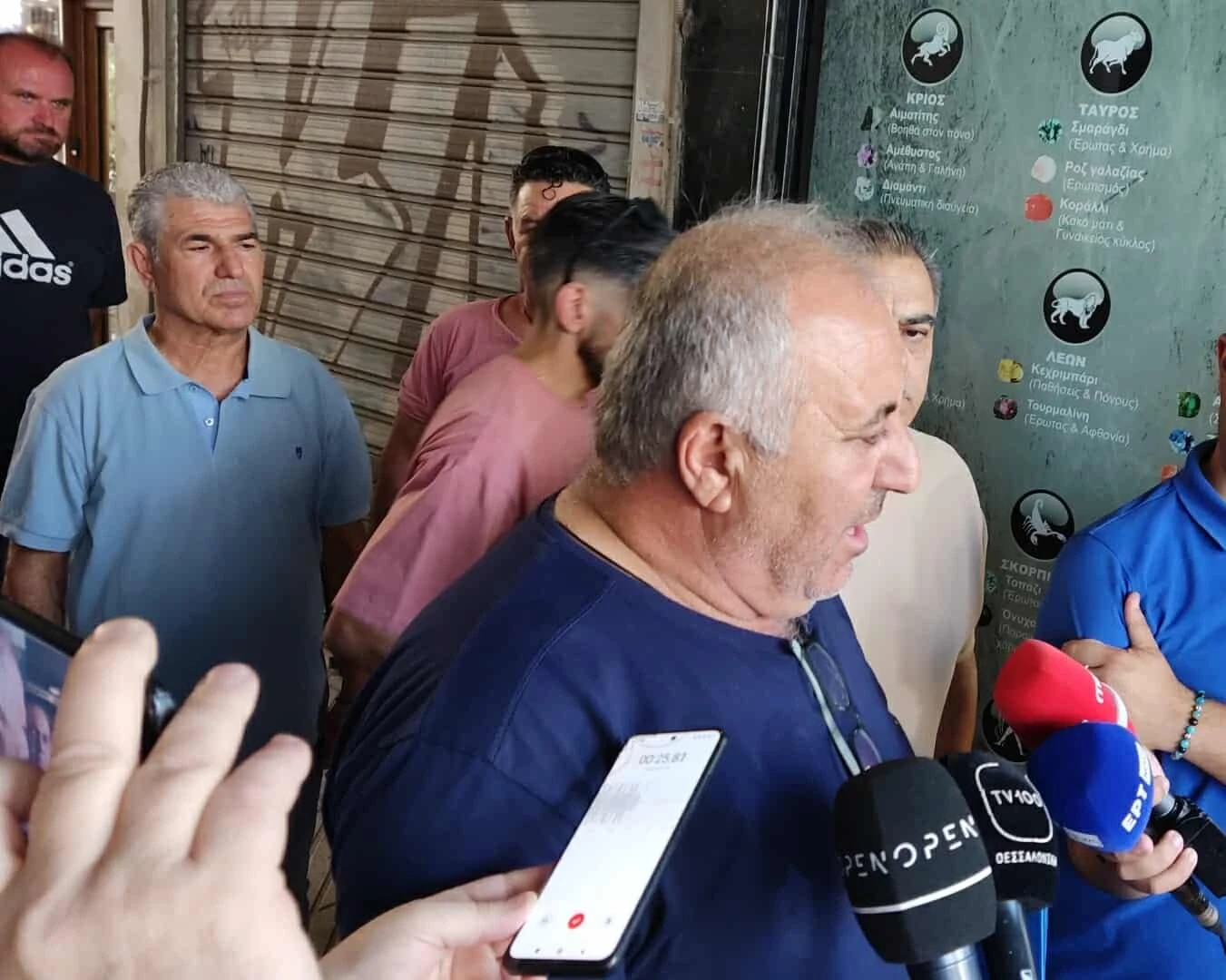 O Αθανάσιος Χατζηφωτίου, αντιπρόεδρος του Συλλόγου πτυχιούχων μηχανικών αυτοκινήτων