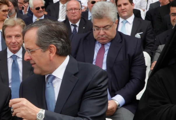 Πίσω από τον Αντώνη Σαμαρά με τον οποίο γνωρίζονται 38 χρόνια