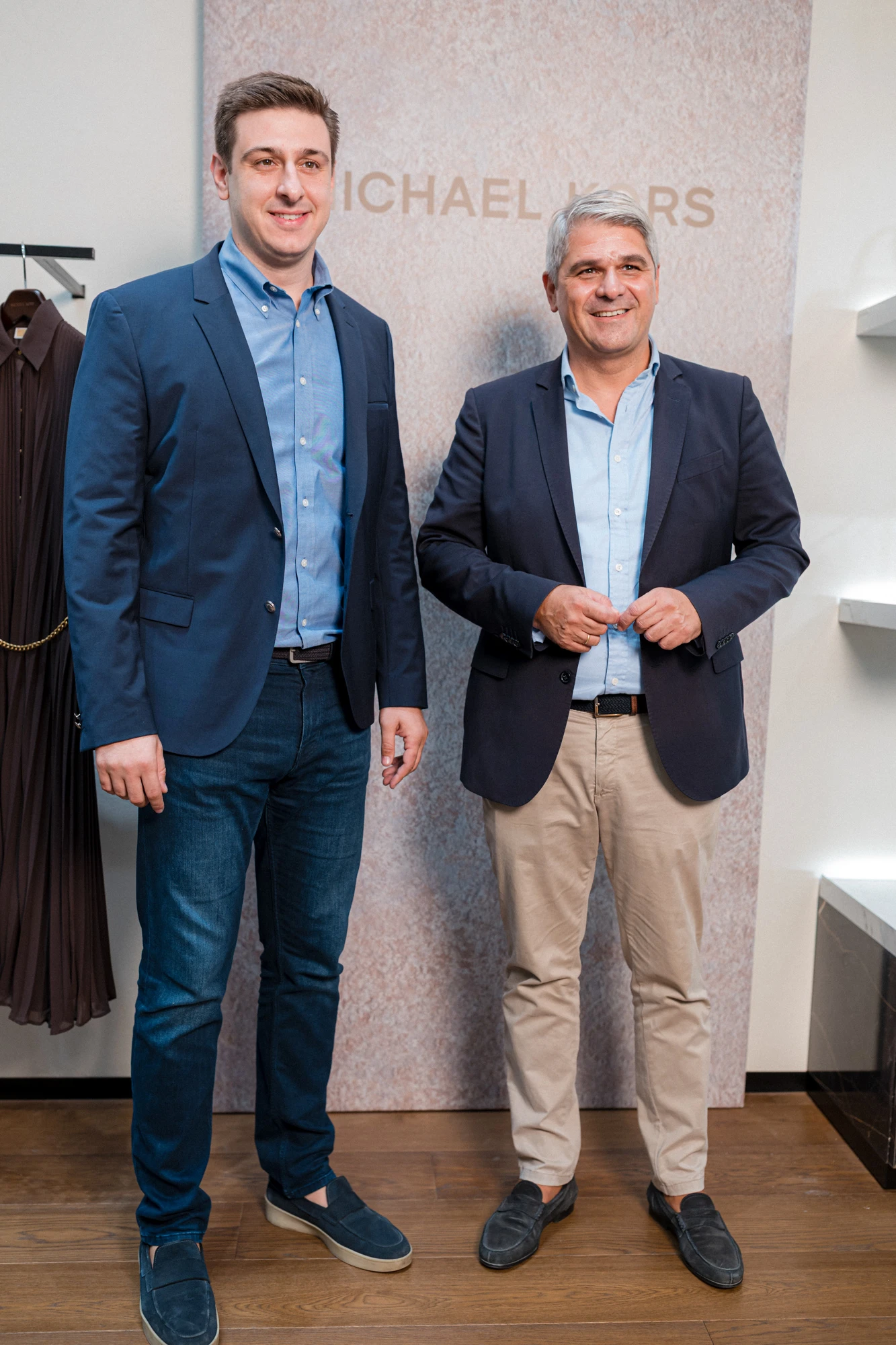          Γιάννης Παπαγεωργίου Συντονιστής Γραφείου του Πρωθυπουργού στη Θεσσαλονίκη, Θάνος Μπέγκας Πρόεδρος Δ.Σ Αναπτυξιακού Οργανισμού ΠΚΜ     