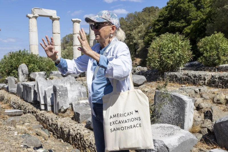 Bonna D. Wescoat, ιστορικός τέχνης, διευθύντρια της Αμερικανικής Σχολής Κλασικών Σπουδών στην Αθήνα Bonna D. Wescoat, ιστορικός τέχνης, διευθύντρια της Αμερικανικής Σχολής Κλασικών Σπουδών στην Αθήνα