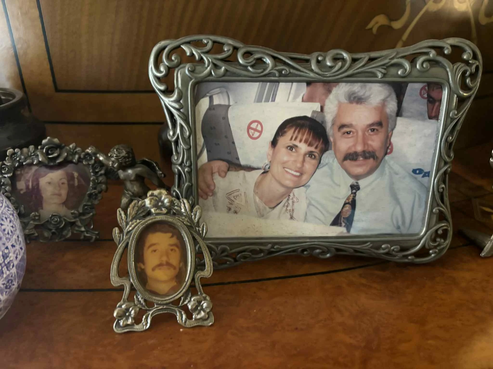 Με τη σύζυγό του Δήμητρα σε ταξίδι