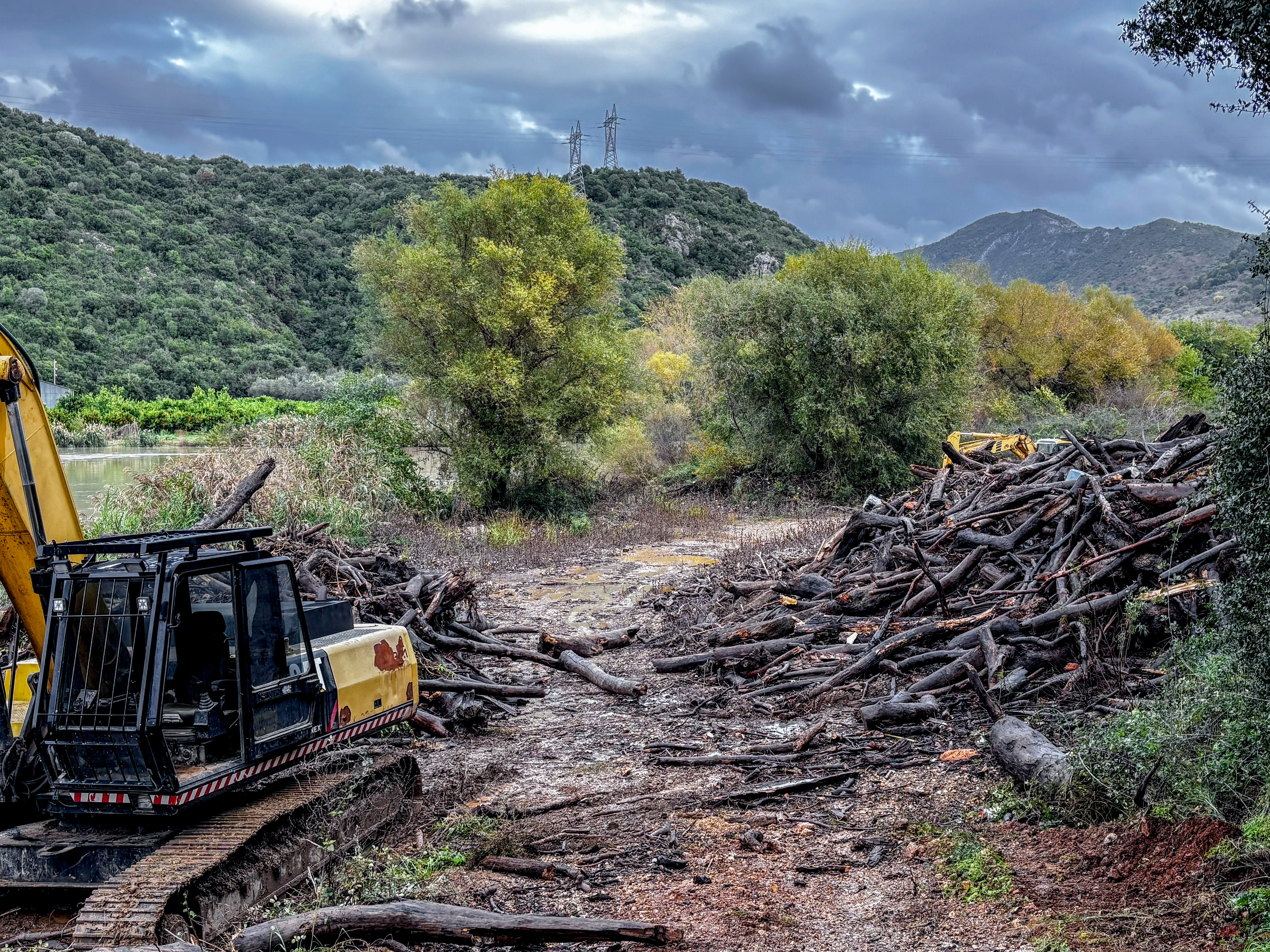 Υπερχείλιση του ποταμού Καλαμά στην Θεσπρωτία 