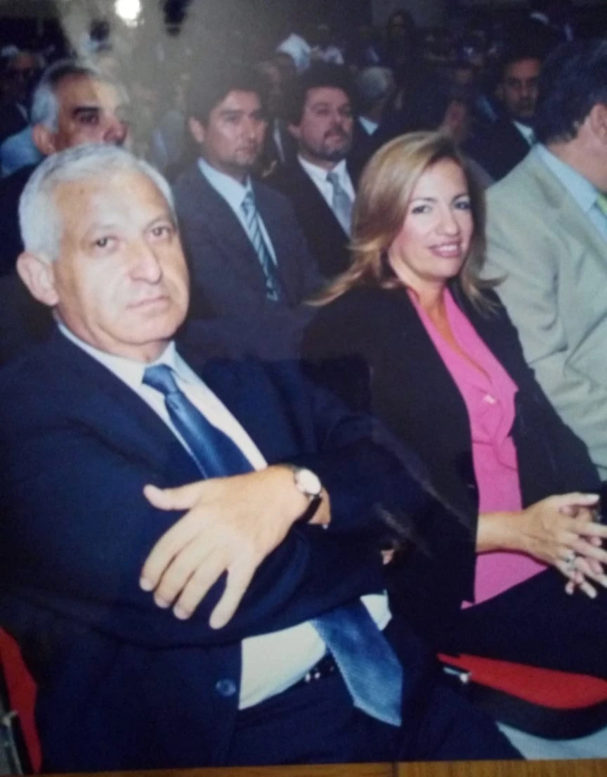 Με την αείμνηστη Φώφη Γεννηματά, Πρόεδρο του ΠΑΣΟΚ