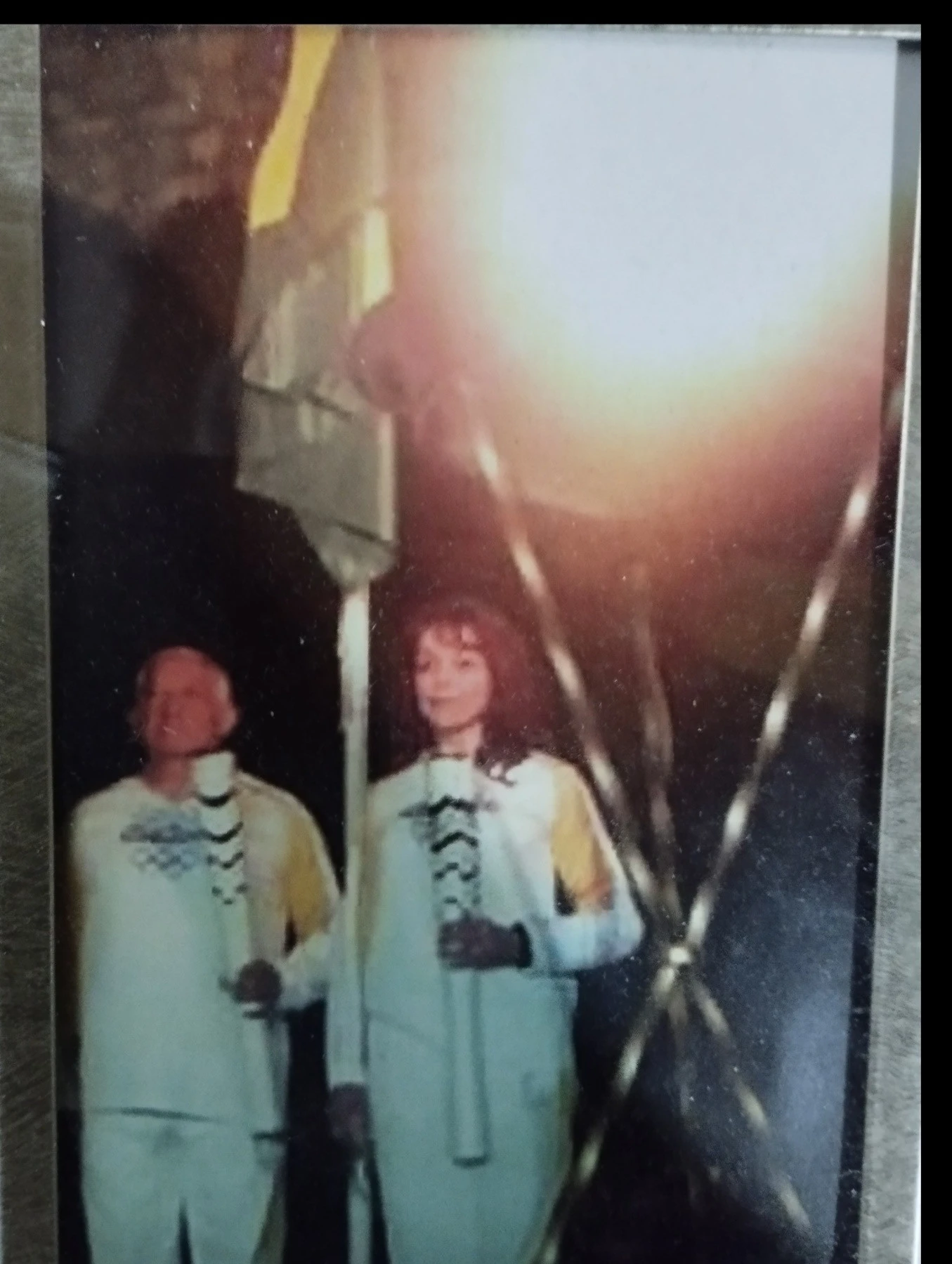 Από τη λαμπαδηδρομία για την Ολυμπιάδα του Ρίο το 2016, μαζί με την Βούλα Πατουλίδου