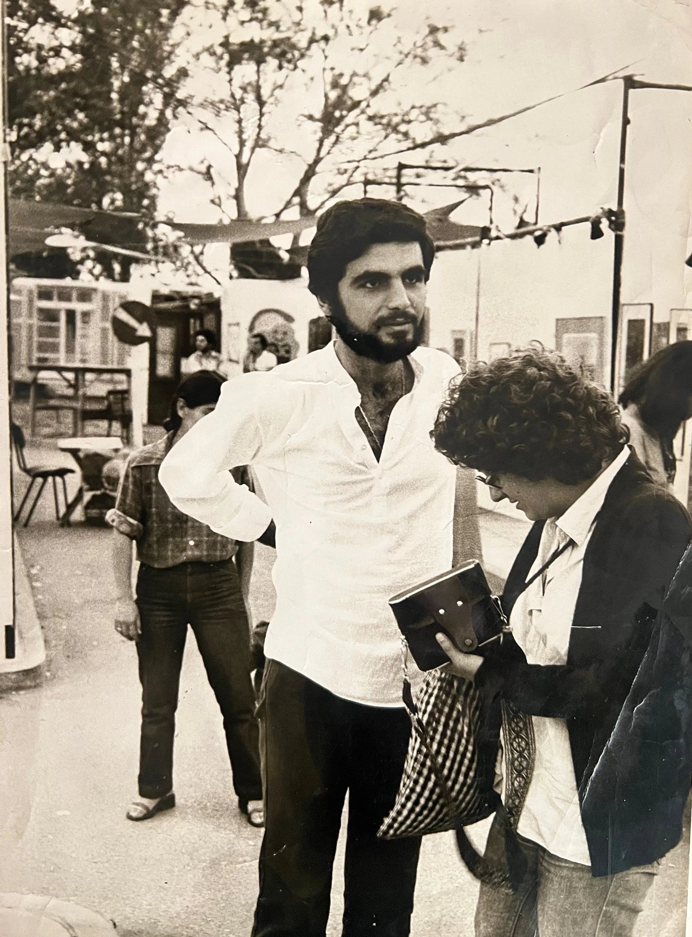 Φοιτητικά χρόνια και εποχές ΑΠΘ: Με την Στέλλα Αικατερινιάδου στους χώρους του φεστιβάλ Αυγής-Θούριου&nbsp;