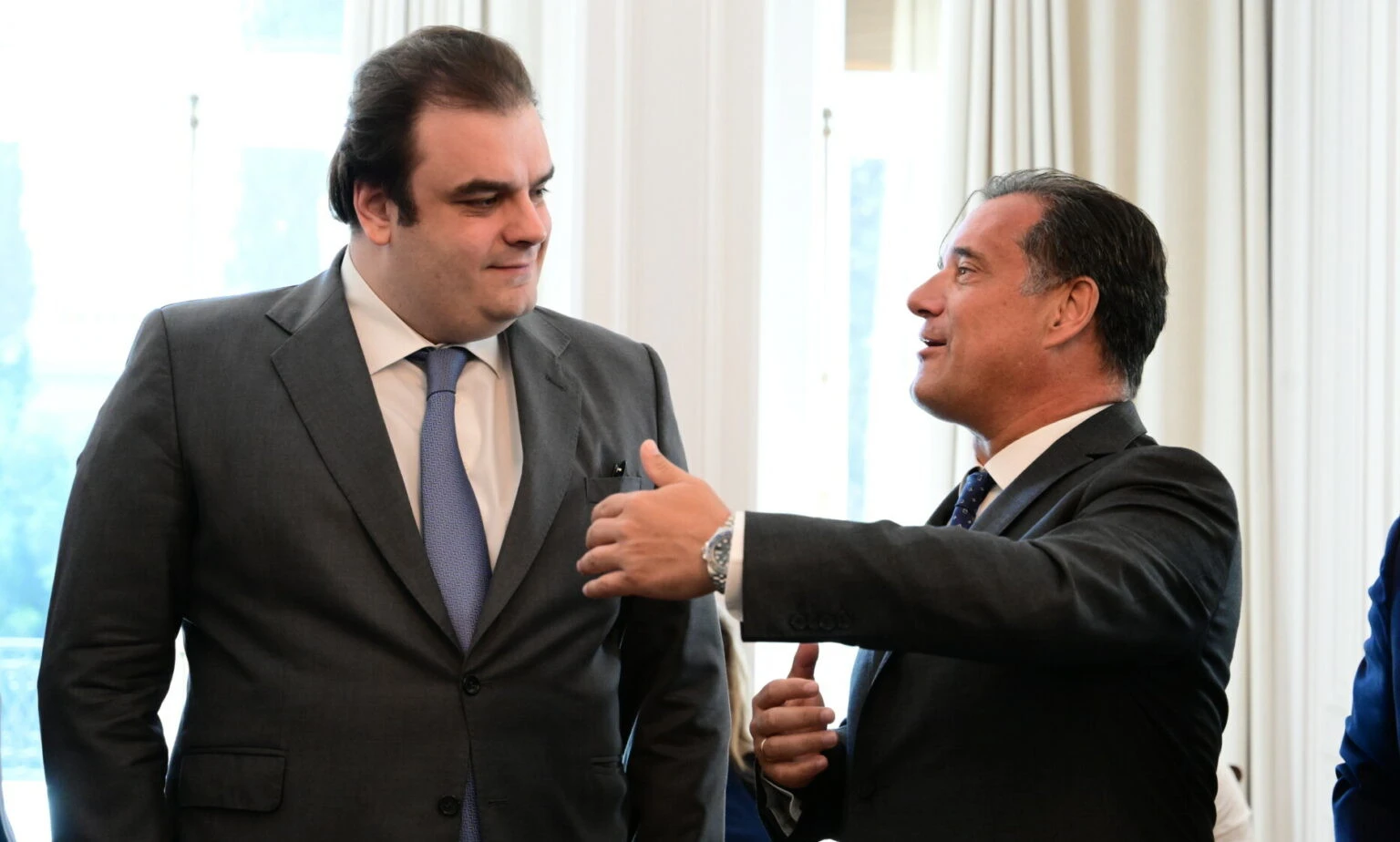 Με τον υπουργό Οικονομίας Κυριάκο Πιερρακάκη σε παλιότερη συνάντησή τους&nbsp;