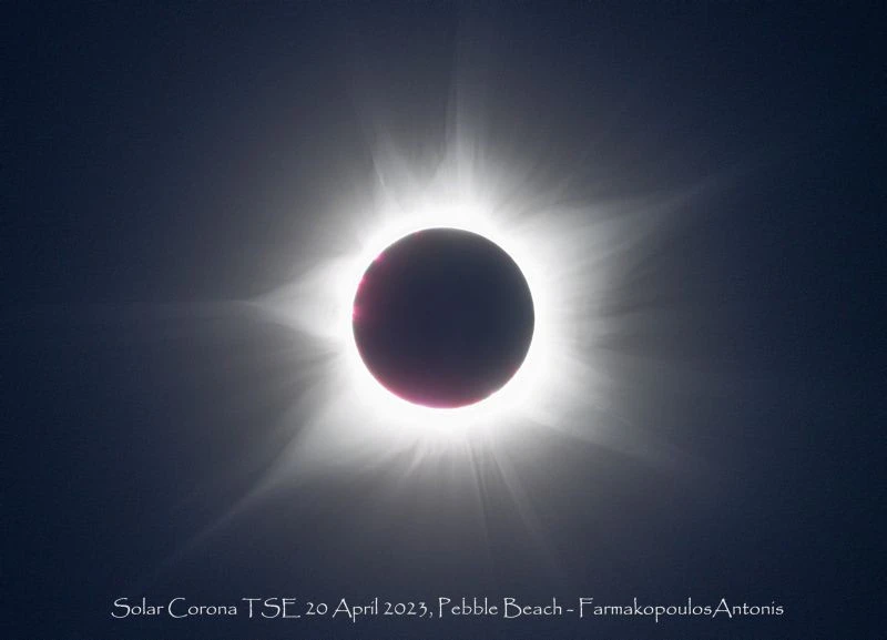 Έκλειψη Ηλίου του 2023 από την Αυστραλία. Credit: Antonis Farmakopoulos