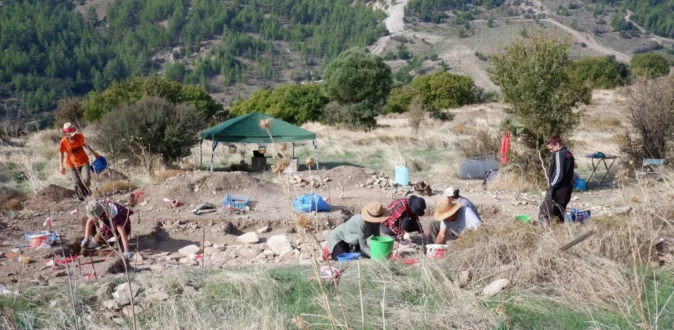 Φωτ. αρχείου απο τις ανασκαφές στο όρος Τρόοδος στην Κύπρο