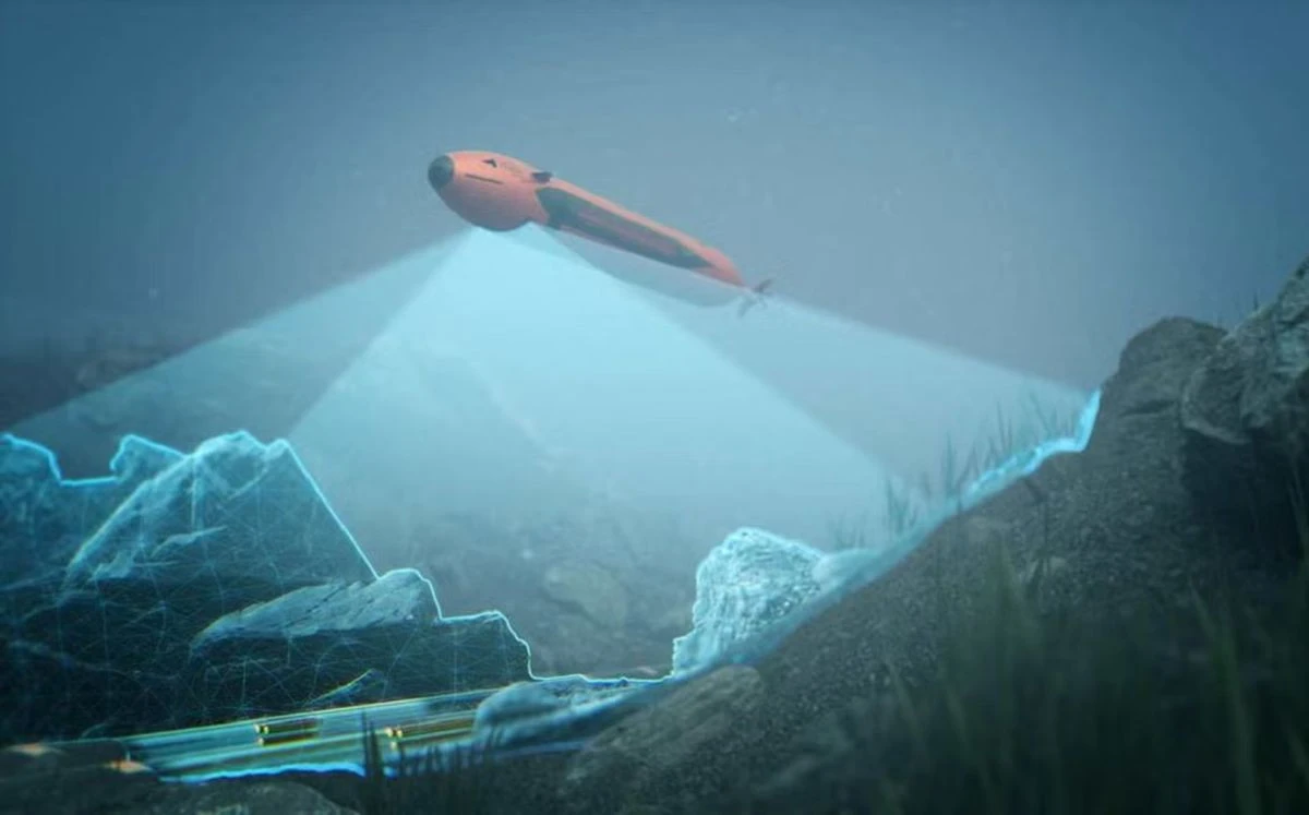 Υποβρύχιο ρομπότ της Ocean Infinity