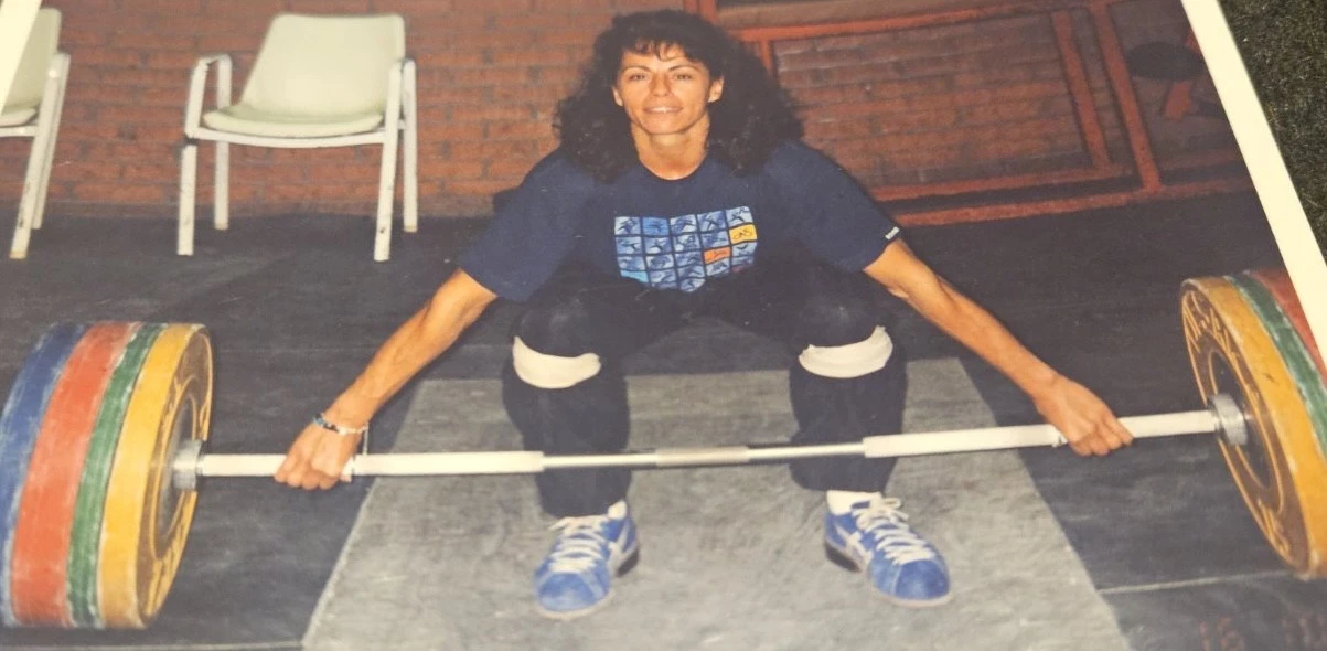 την προπόνηση λίγο πριν την Ολυμπιάδα της Βαρκελώνης