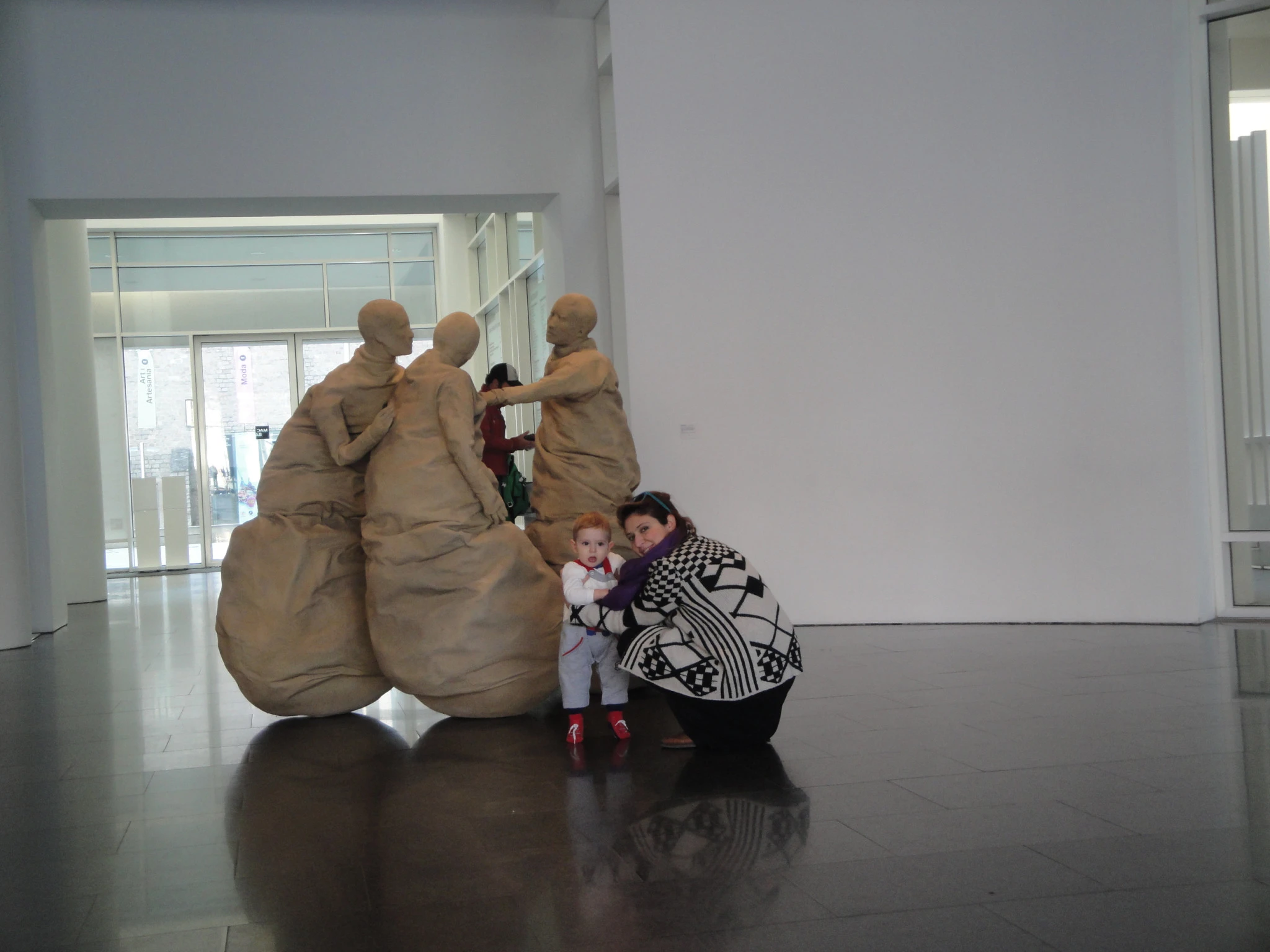 2013: Με τον μικρό Νικόλα στη Βαρκελώνη