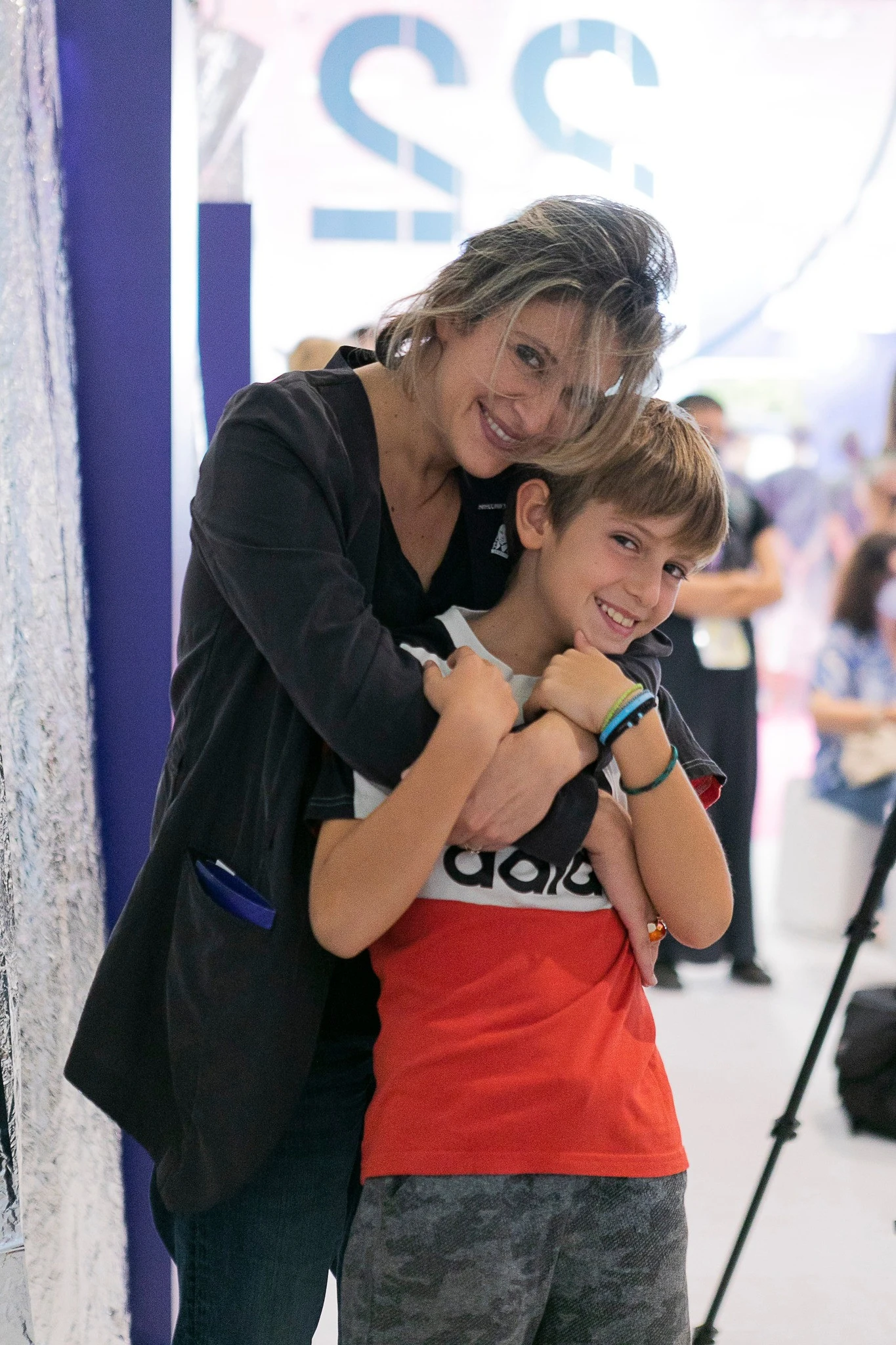 2022: Με τον γιο της λίγα χρόνια πριν