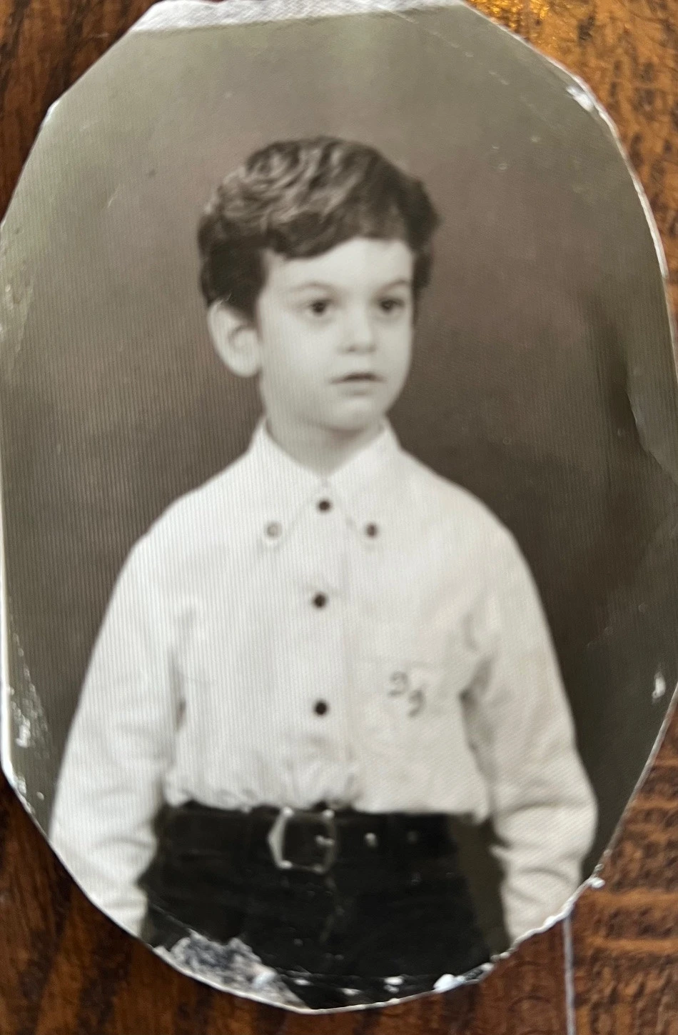 Σε ηλικία 7 ετών κάπου στις Σέρρες