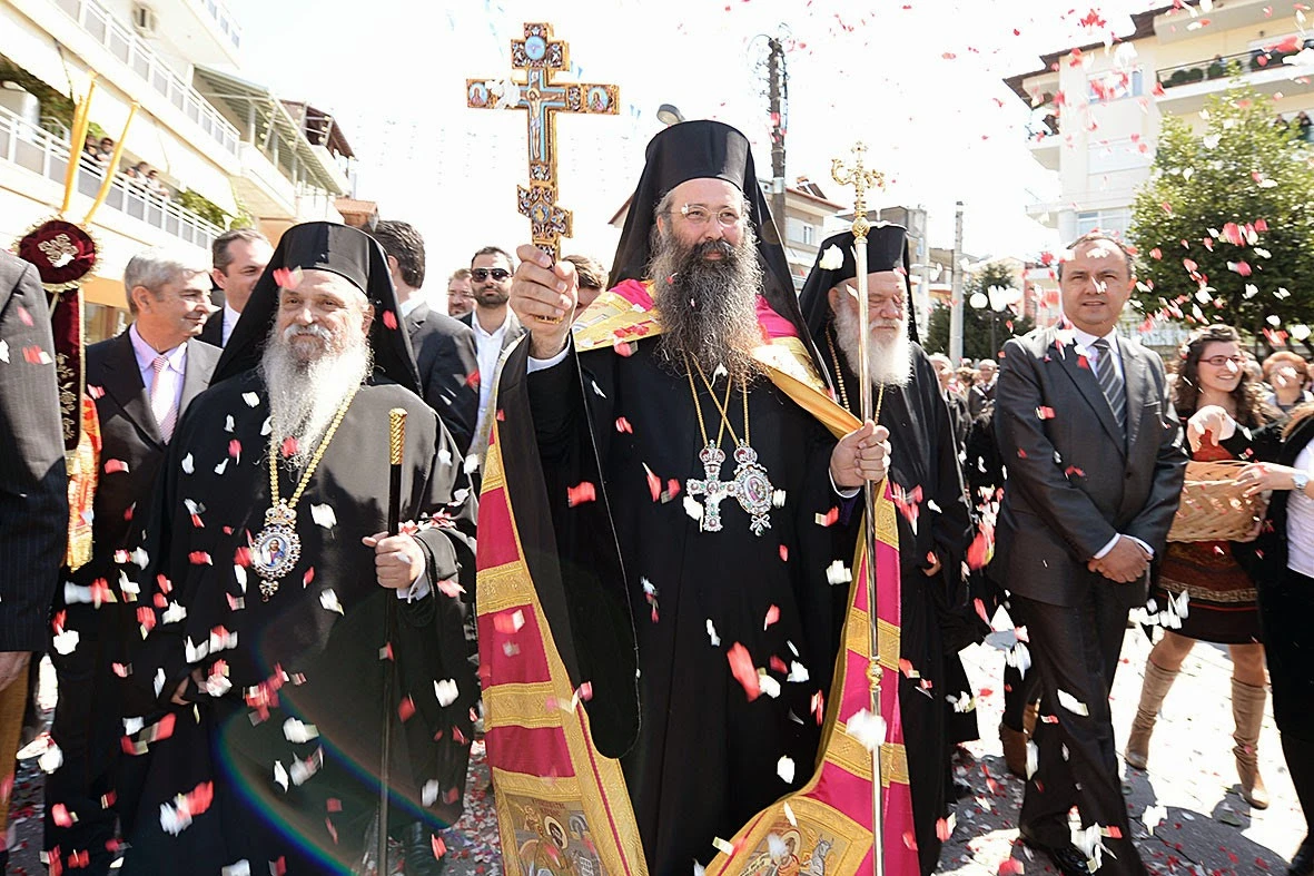 Από την ενθρόνιση στην Κατερίνη ως Μητροπολίτης το 2014