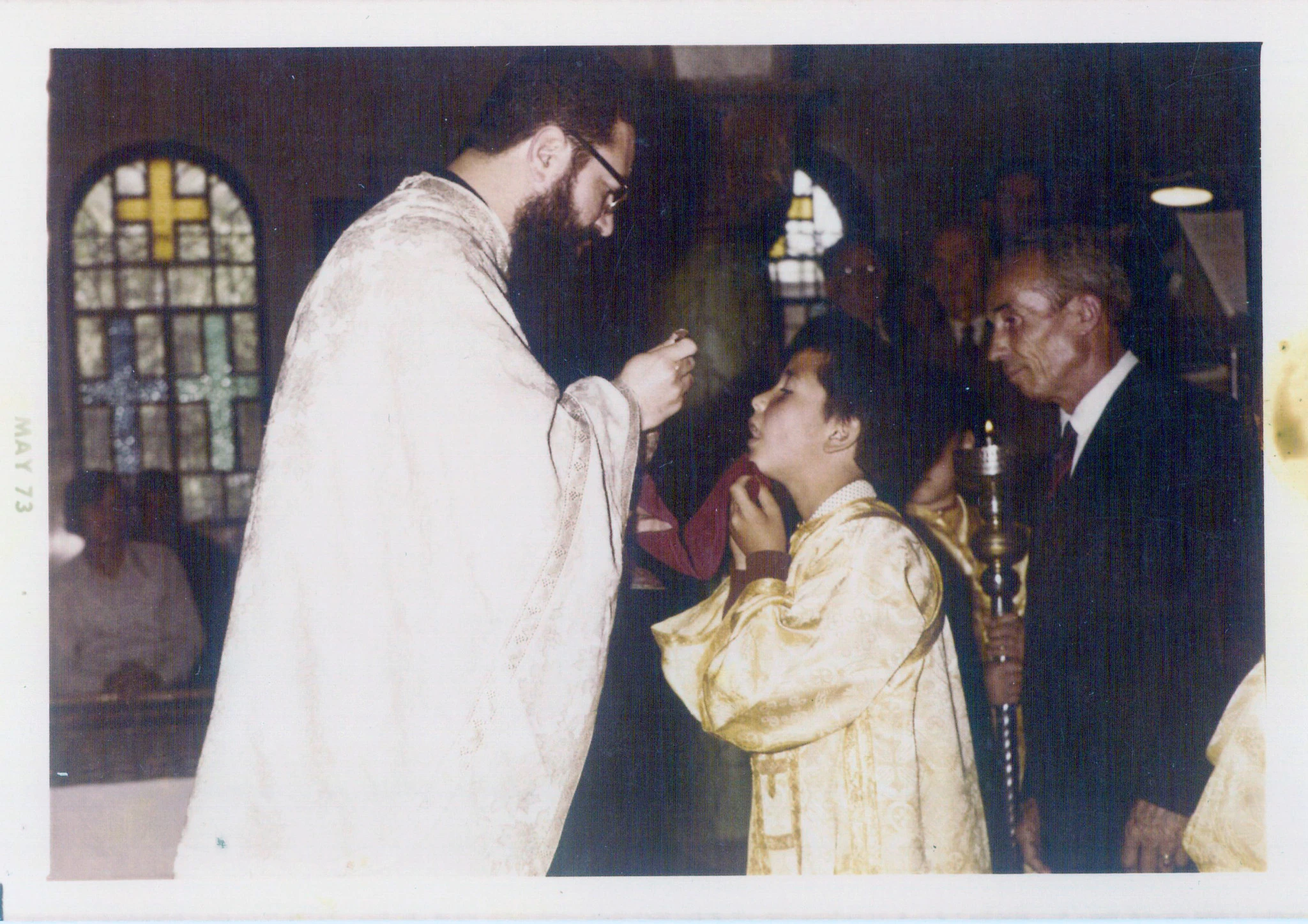 Ιερόπαιδας στον Ιερό Ναό Αγίου Δημητρίου Θεσσαλονίκης