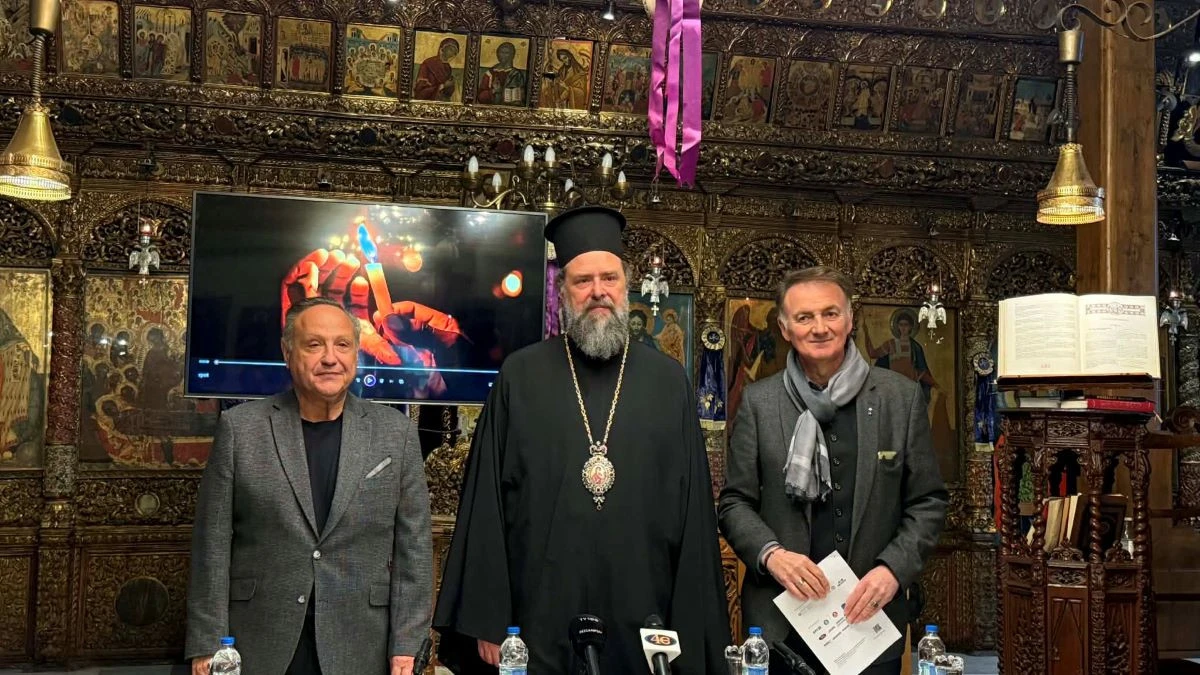 Από τη συνέντευξη τύπου για την ανακοίνωση του προγράμματος της Λατρευτικής Εβδομάδας