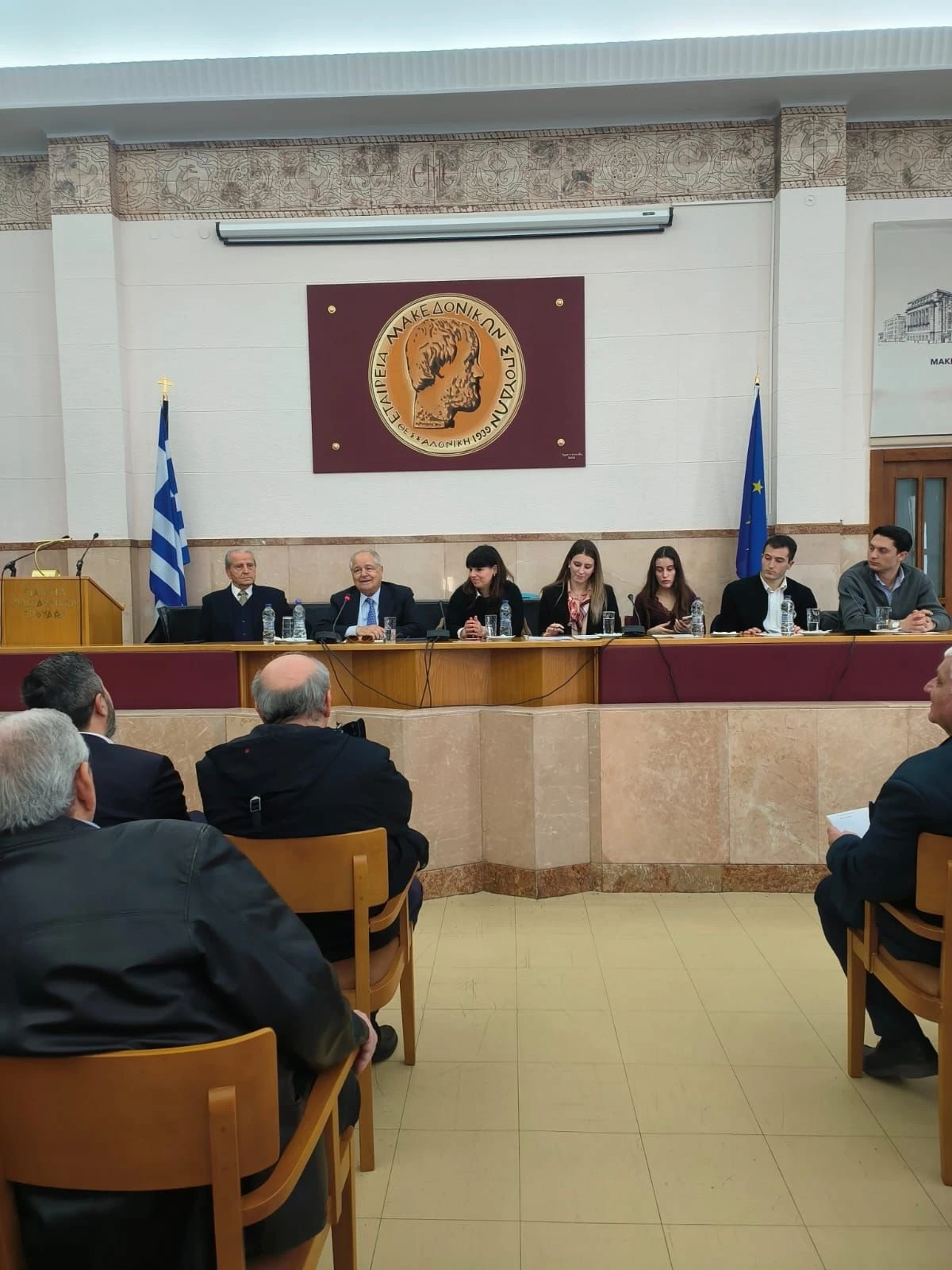 2026, στη Θεσσαλονίκη. Ομιλητής σε εκδήλωση της Σκυτάλης, μαζί με τον Σωτήρη Κούβελα