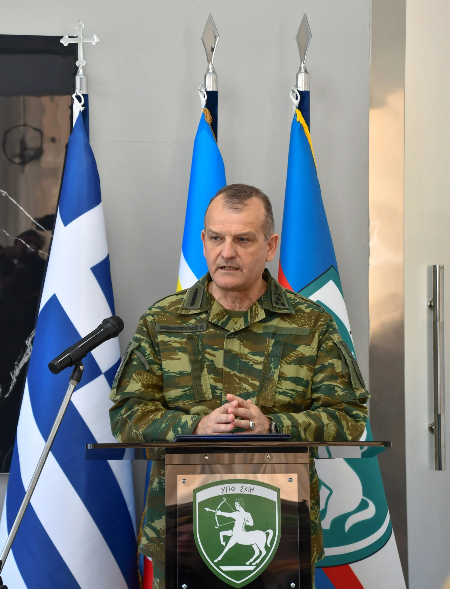 Ο Αντιστράτηγος Παναγιώτης Καβιδόπουλος