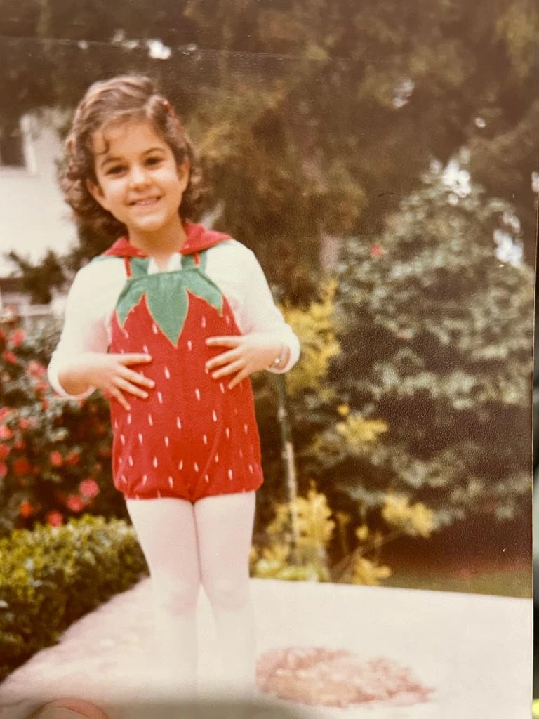 Η Νίκη Κεραμέως σε μικρή ηλικία