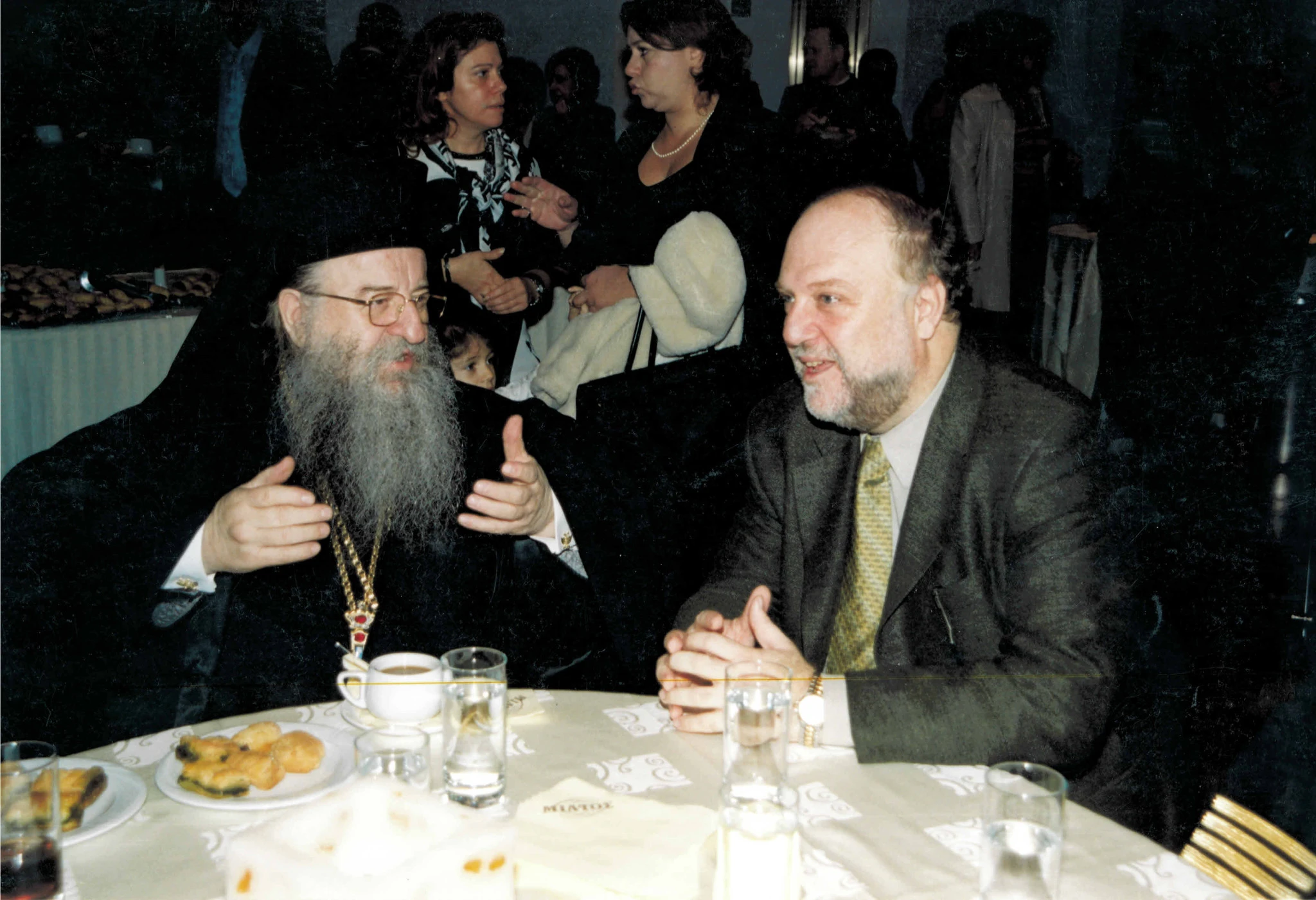 Το 2007 με το μακαριστό  Μητροπολίτη Θεσσαλονίκης Άνθιμο