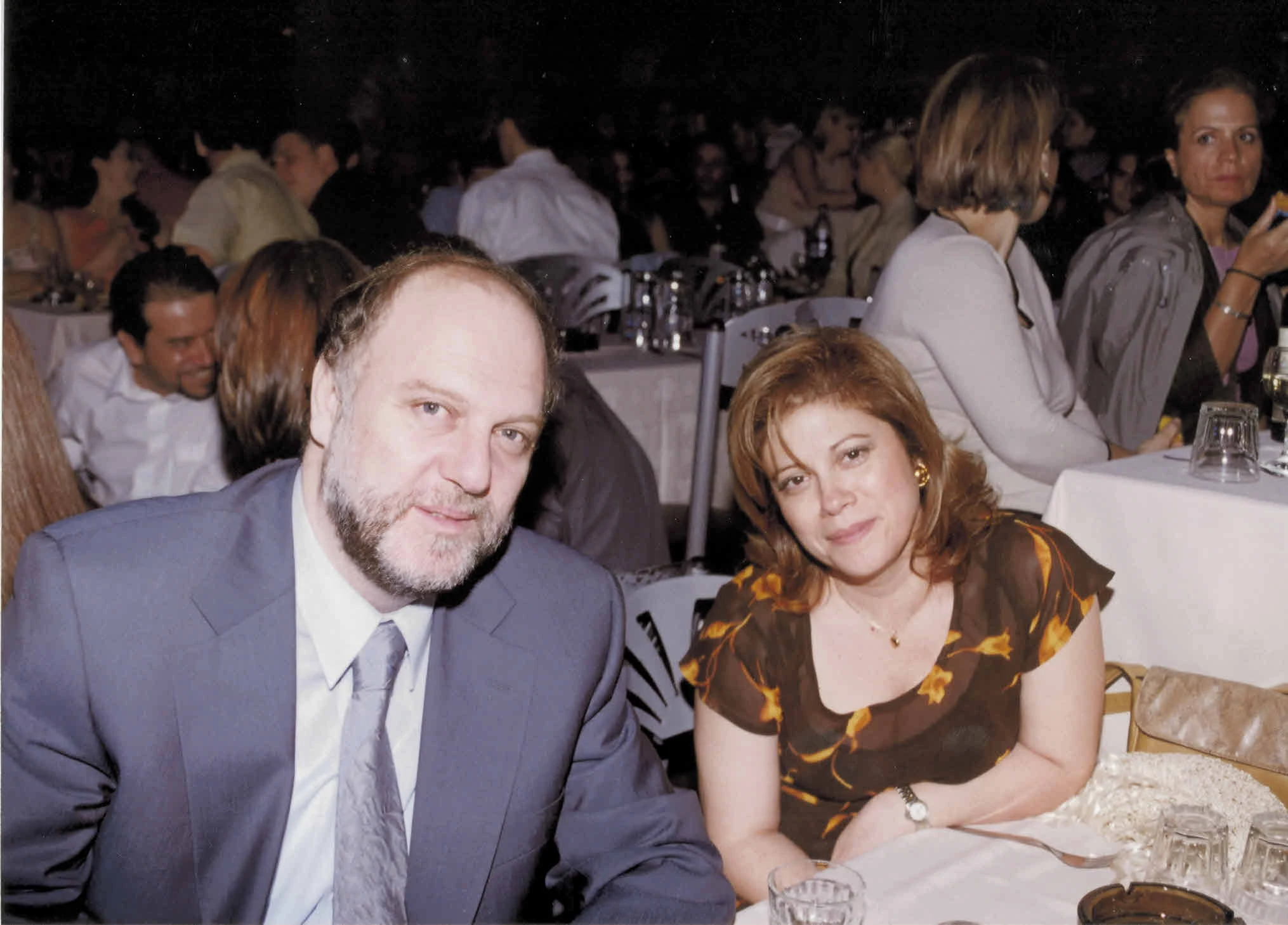 Το 2006 με τη σύζυγό του, Σοφία