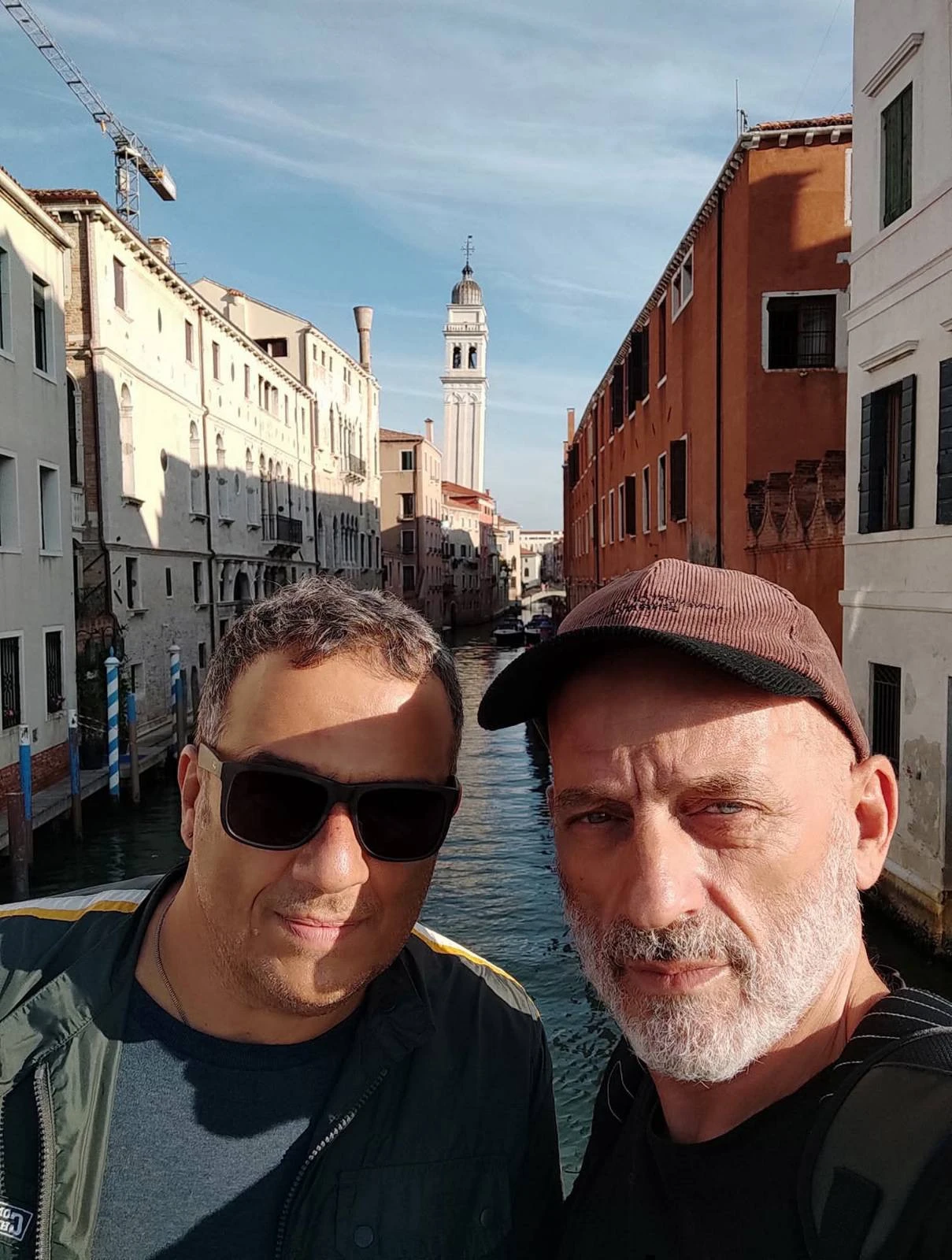 Με τον Bernard Cuomo στη Βενετία στη διάρκεια&nbsp;της Μπιενάλε